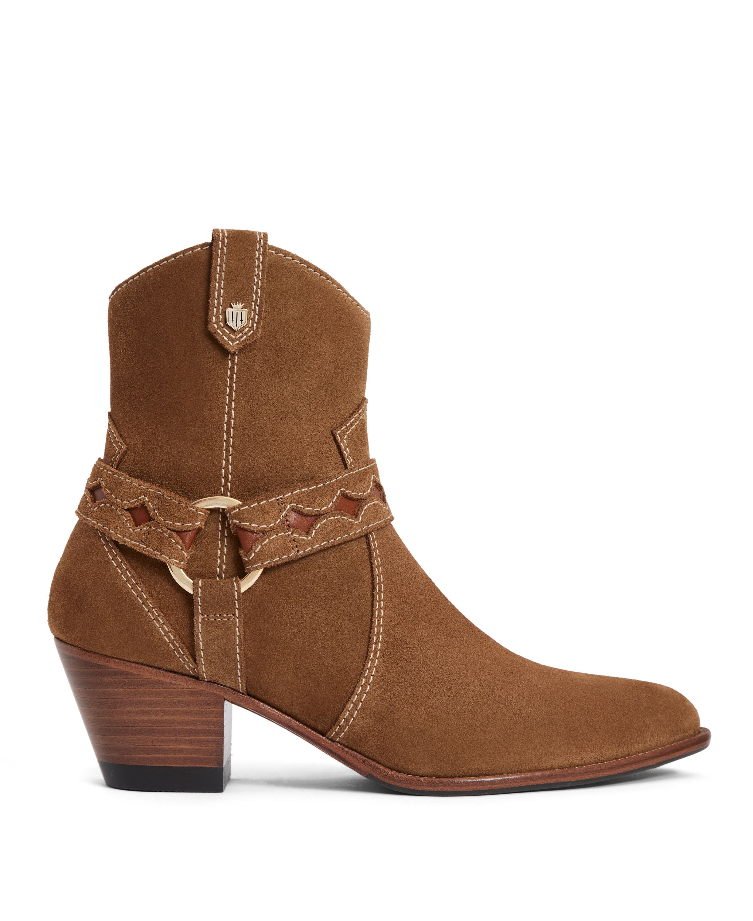 Ohio Ankle Boot - Tan Suede