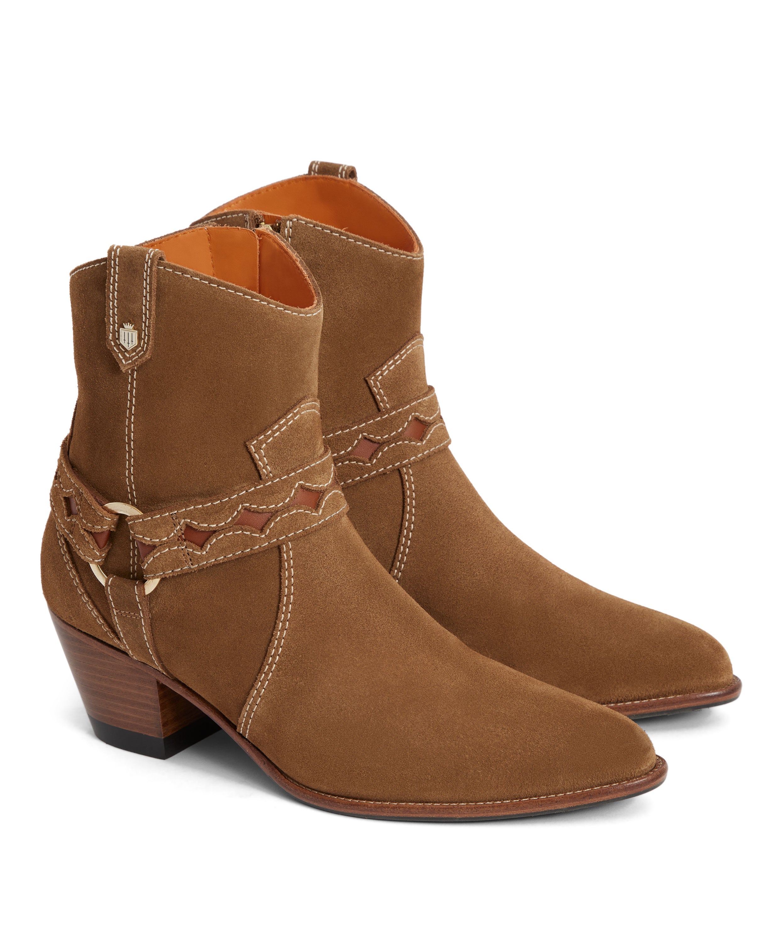 Ohio Ankle Boot - Tan Suede