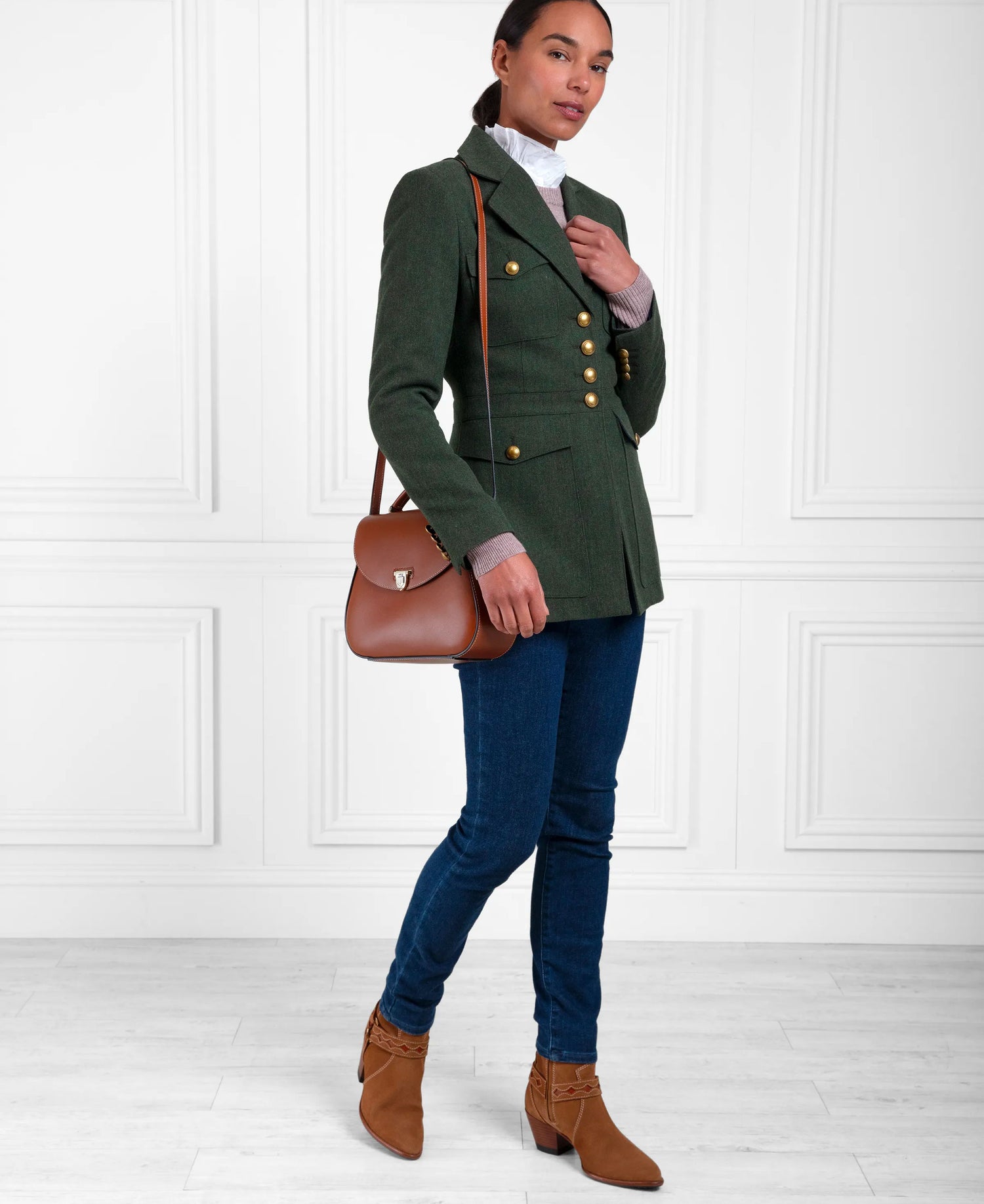 Ohio Ankle Boot - Tan Suede