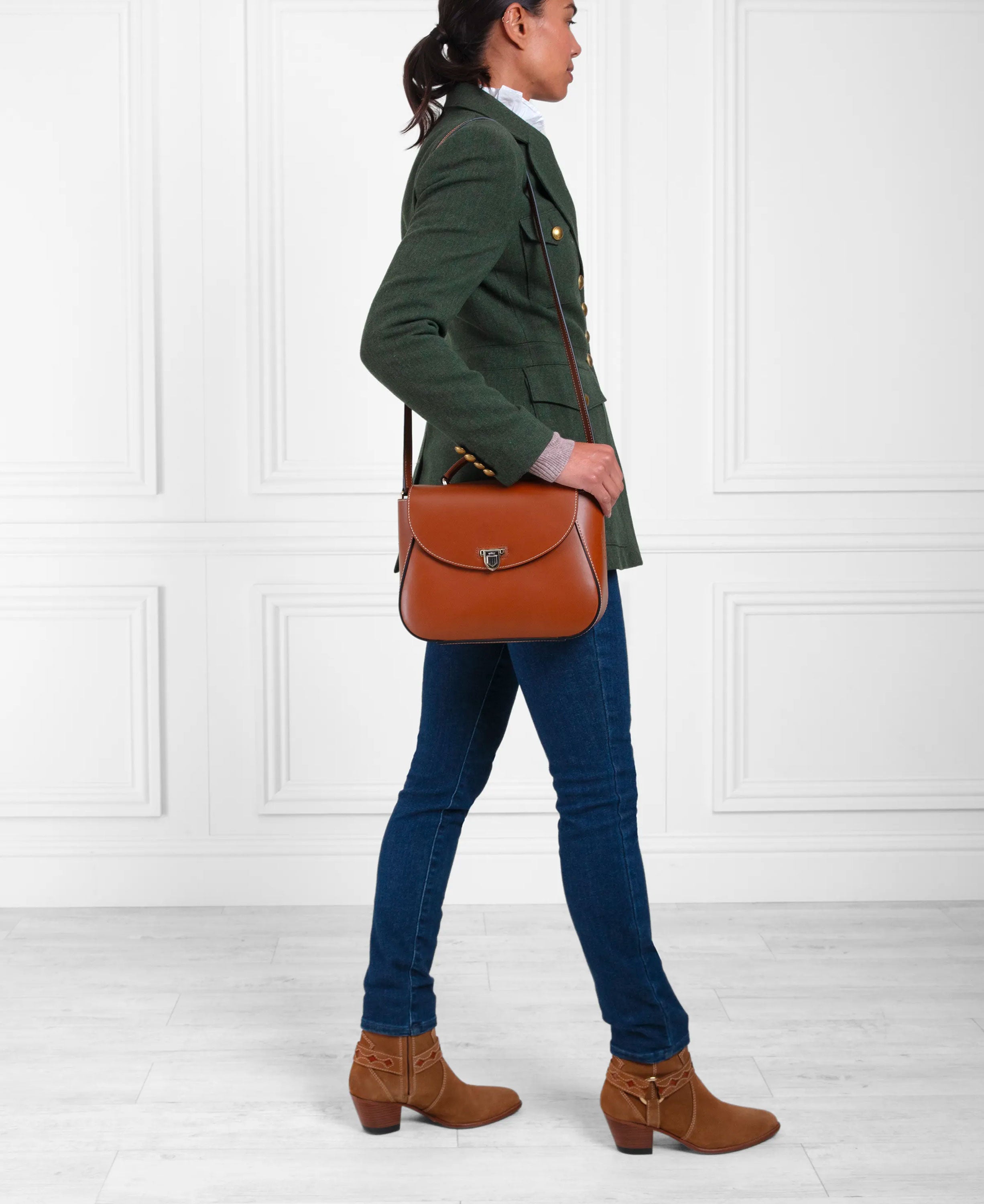 Ohio Ankle Boot - Tan Suede
