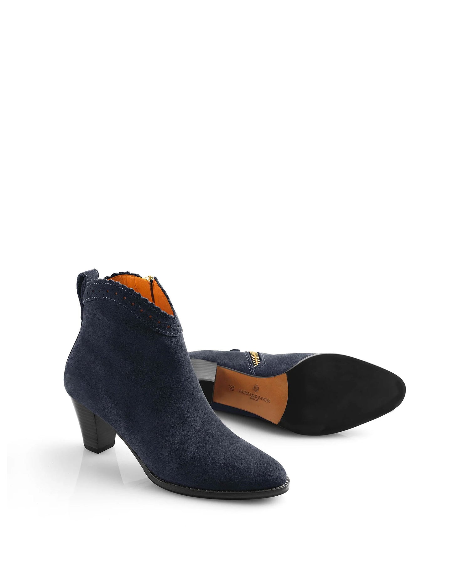 Regina Ankle Boot - Navy