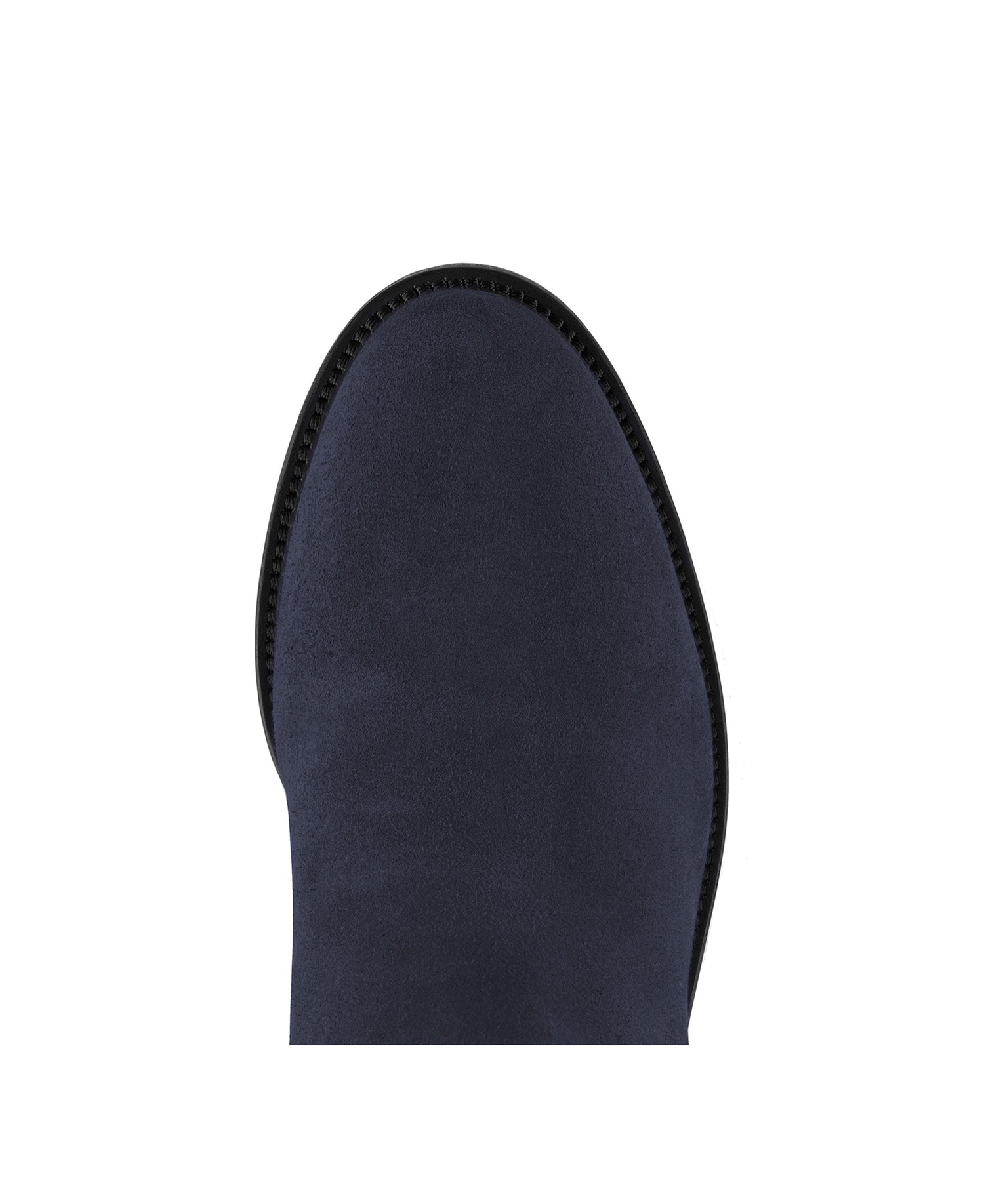 Regina Heeled Boot - Navy