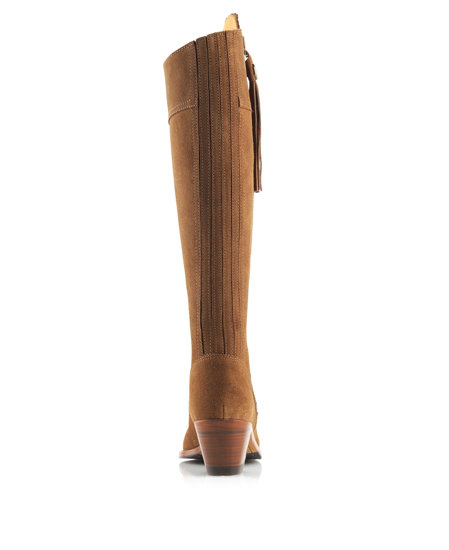 Regina Heeled Boot - Tan