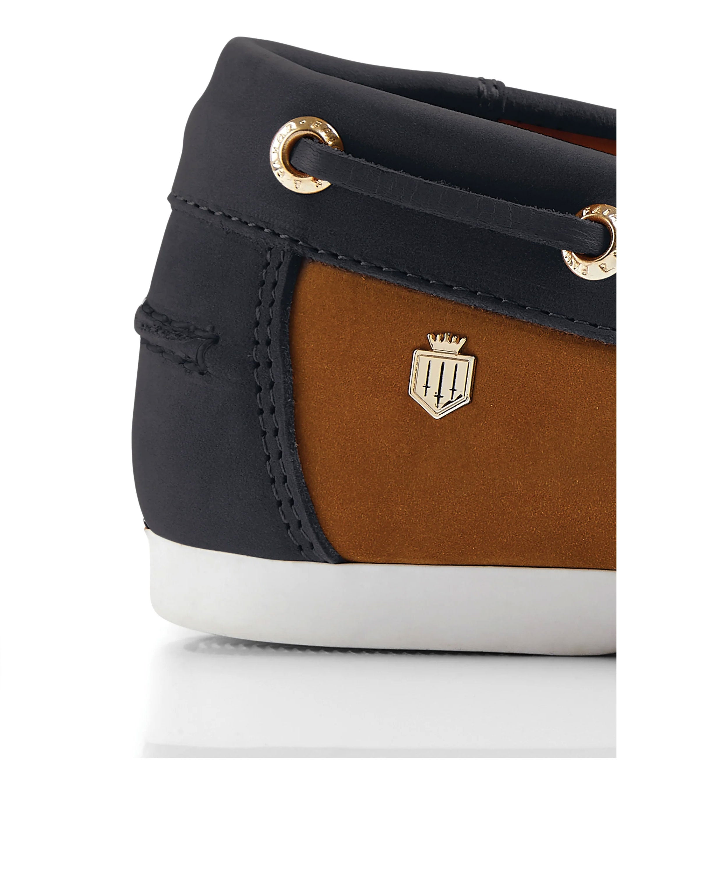 Salcombe Deck Shoe - Tan/Navy