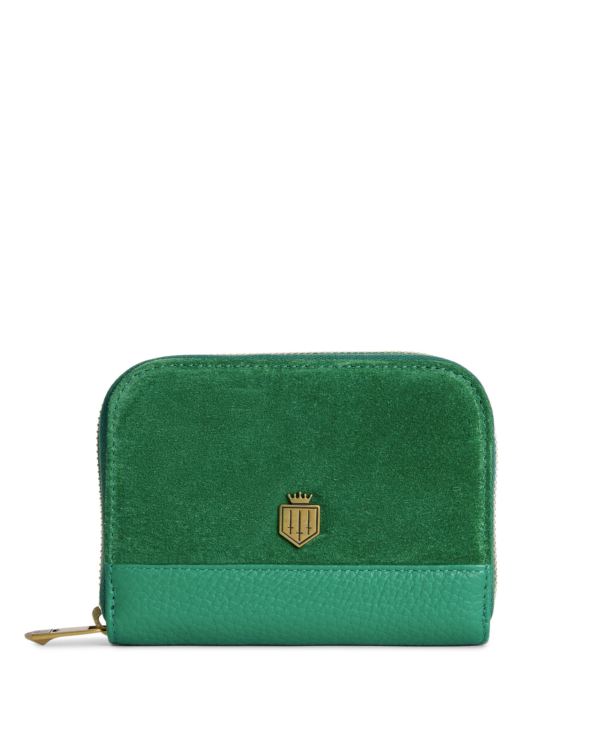 Mini Salisbury Purse Suede - Clover Green
