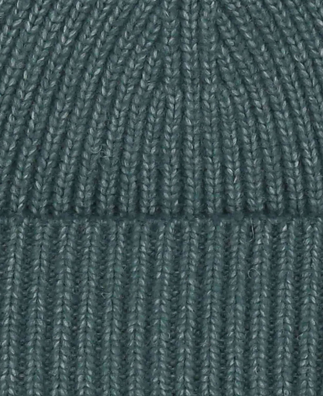 Knitted Wool-Blend Beanie - Crystal Teal