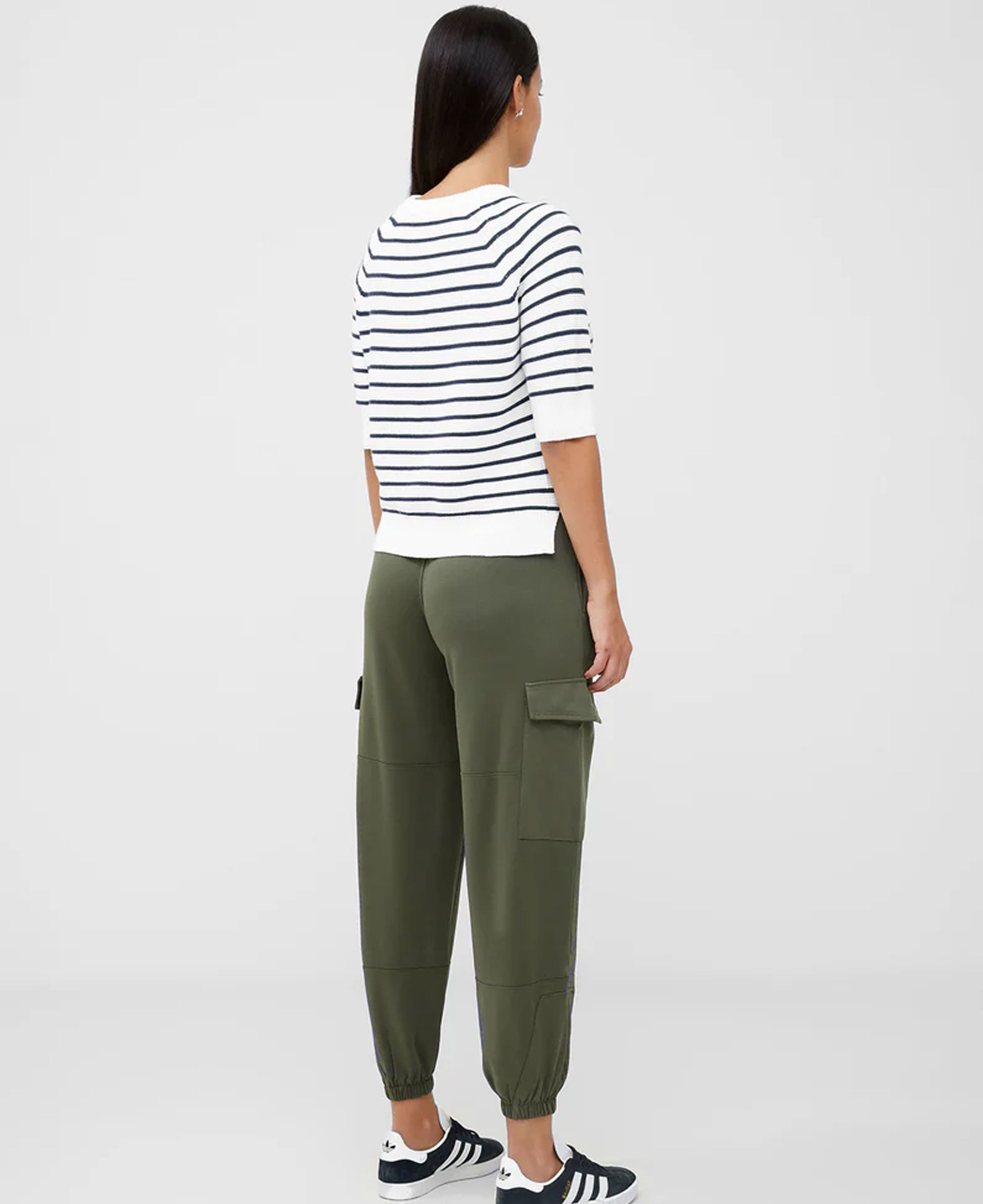 Lily Mozart Jumper - Summer White/Utility