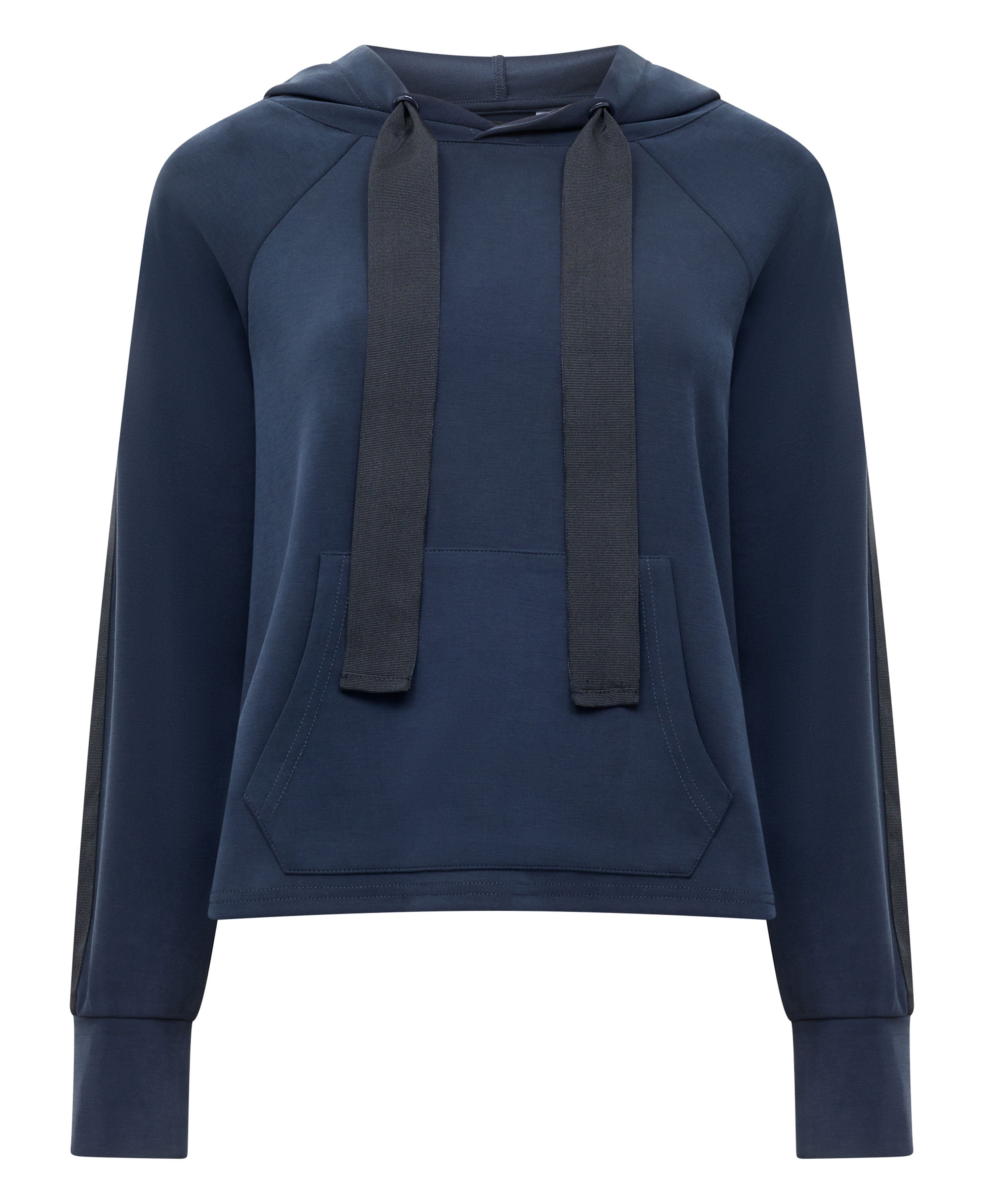 Wren Trim Detail Hoodie - Navy/Black
