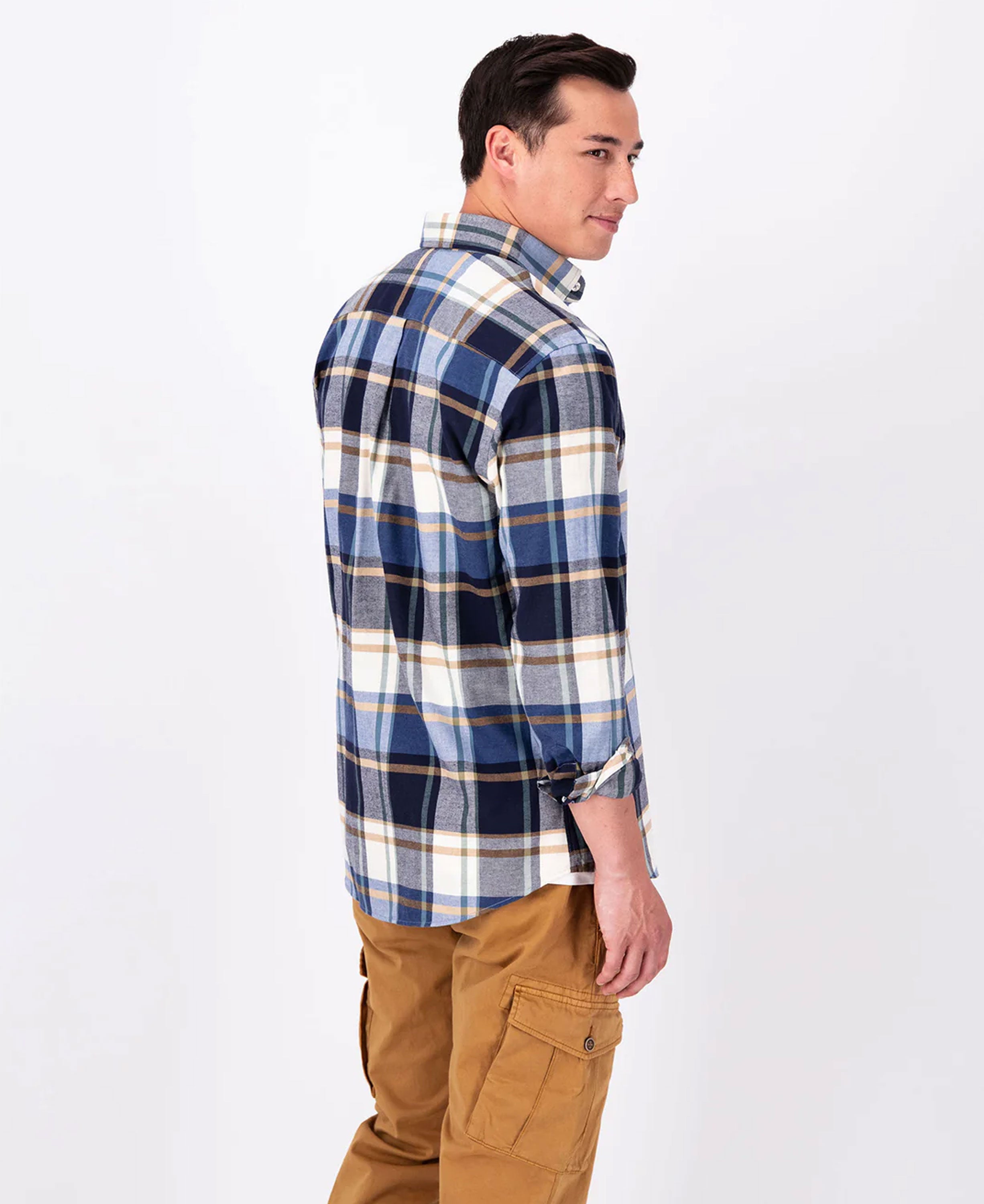 Classic Checks Shirt - Navy