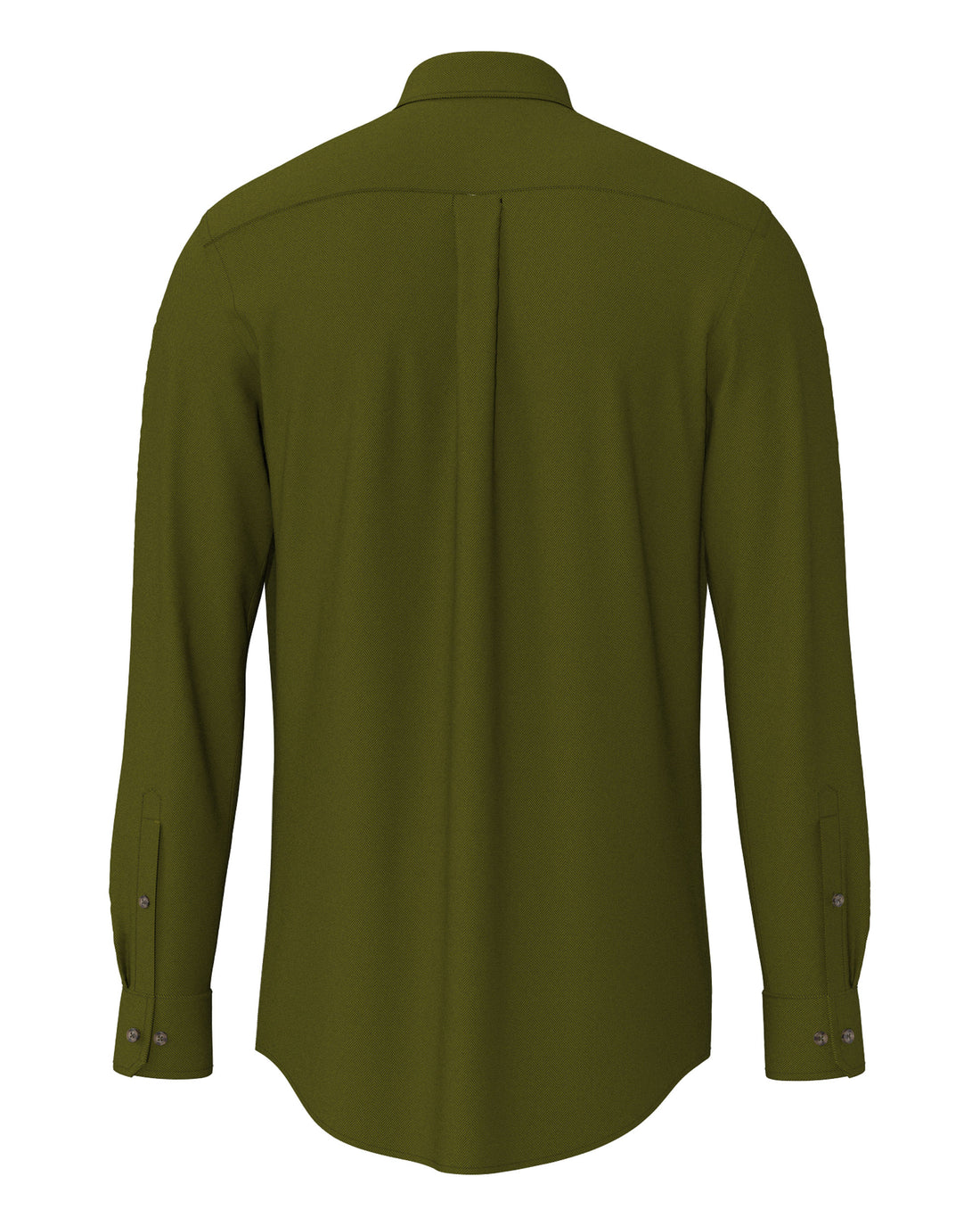 Essential Herringbone Shirt - Cypress