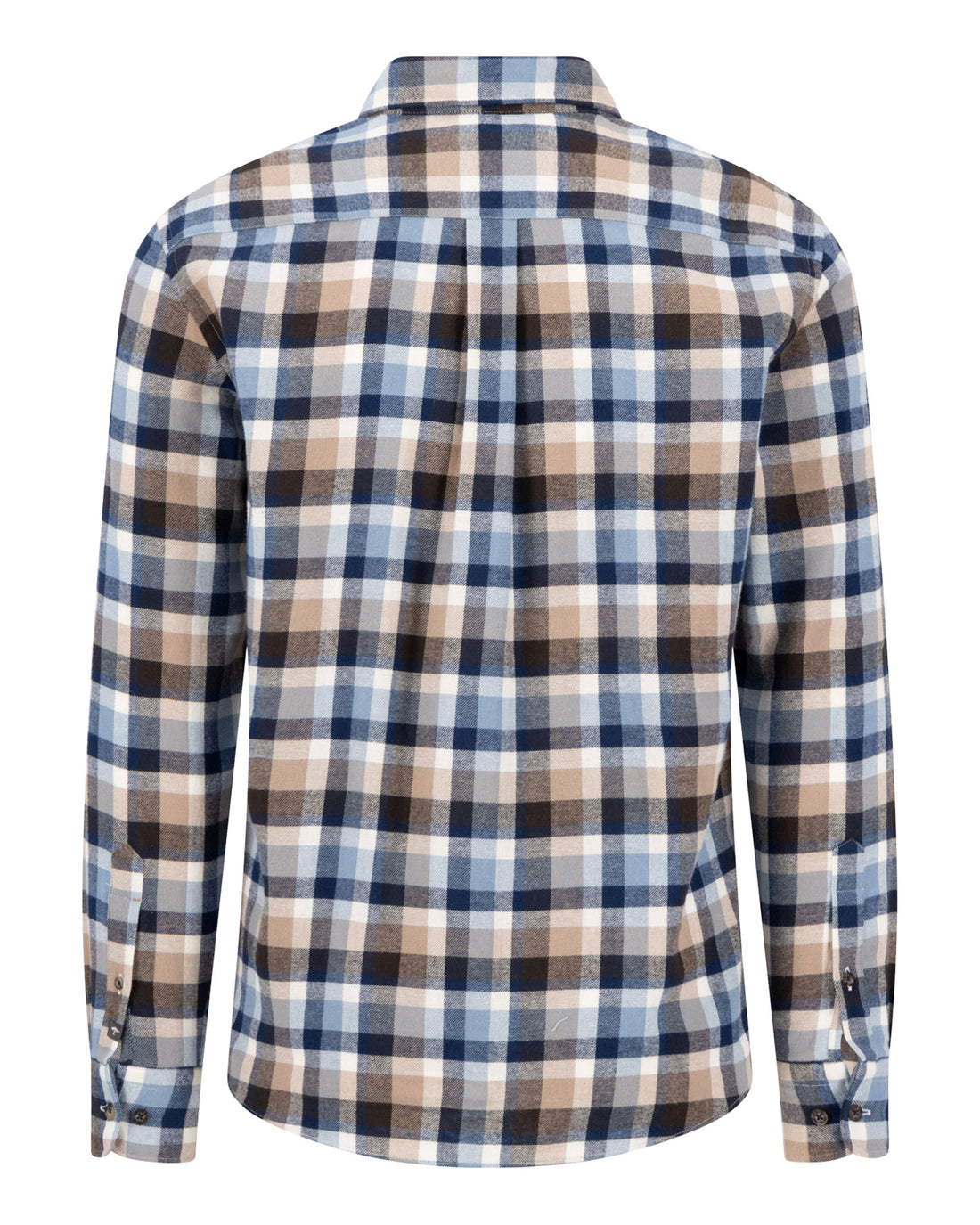 Flannel Check Shirt - Tobacco
