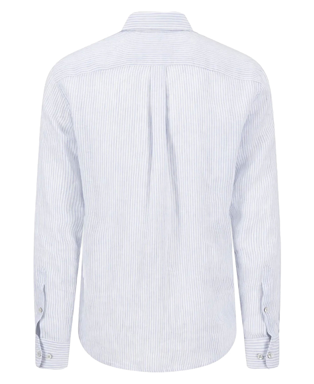 Classic Linen Stripe Button down 1/1 - New Breeze