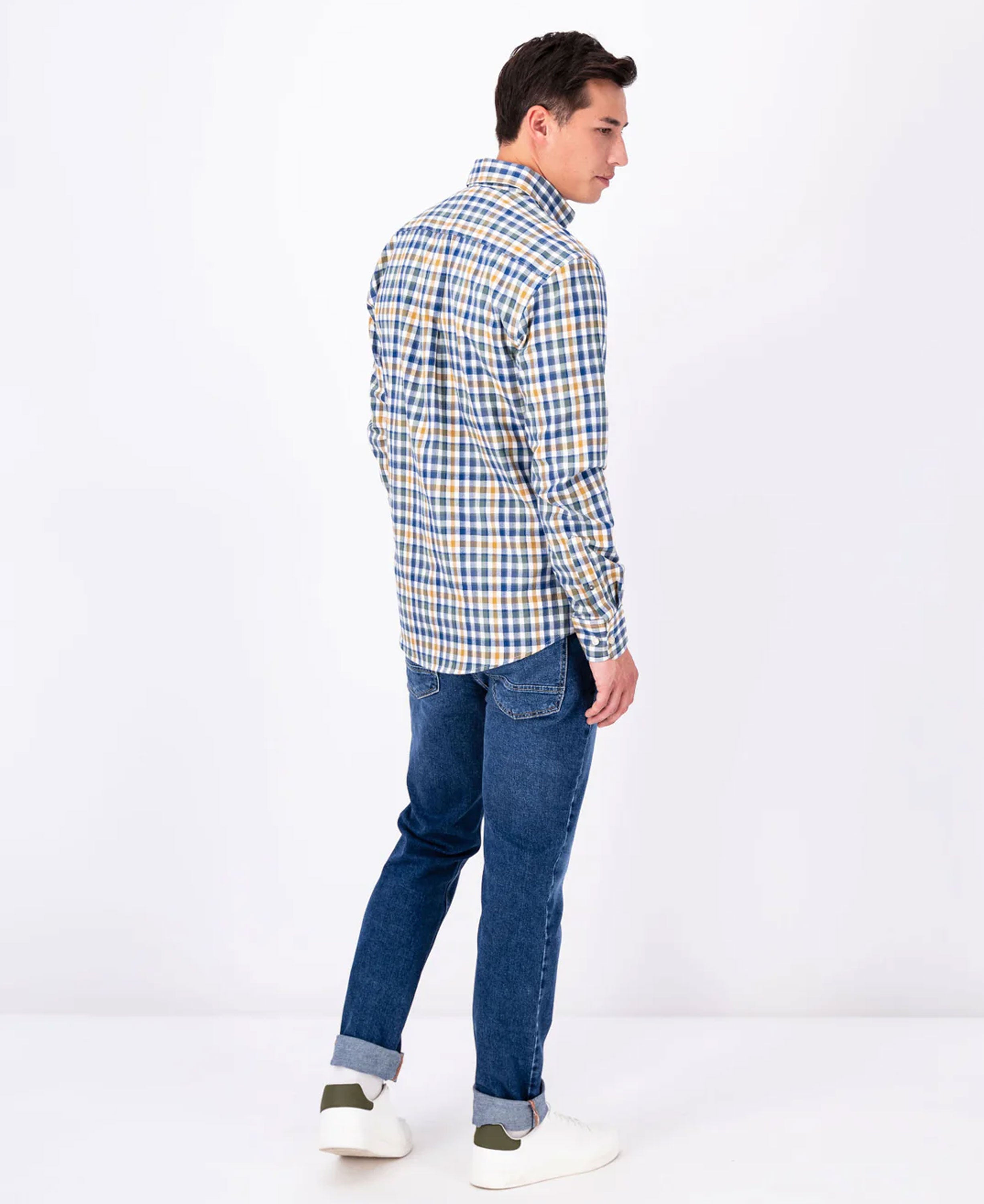 Seasonal Check Shirt - Camel