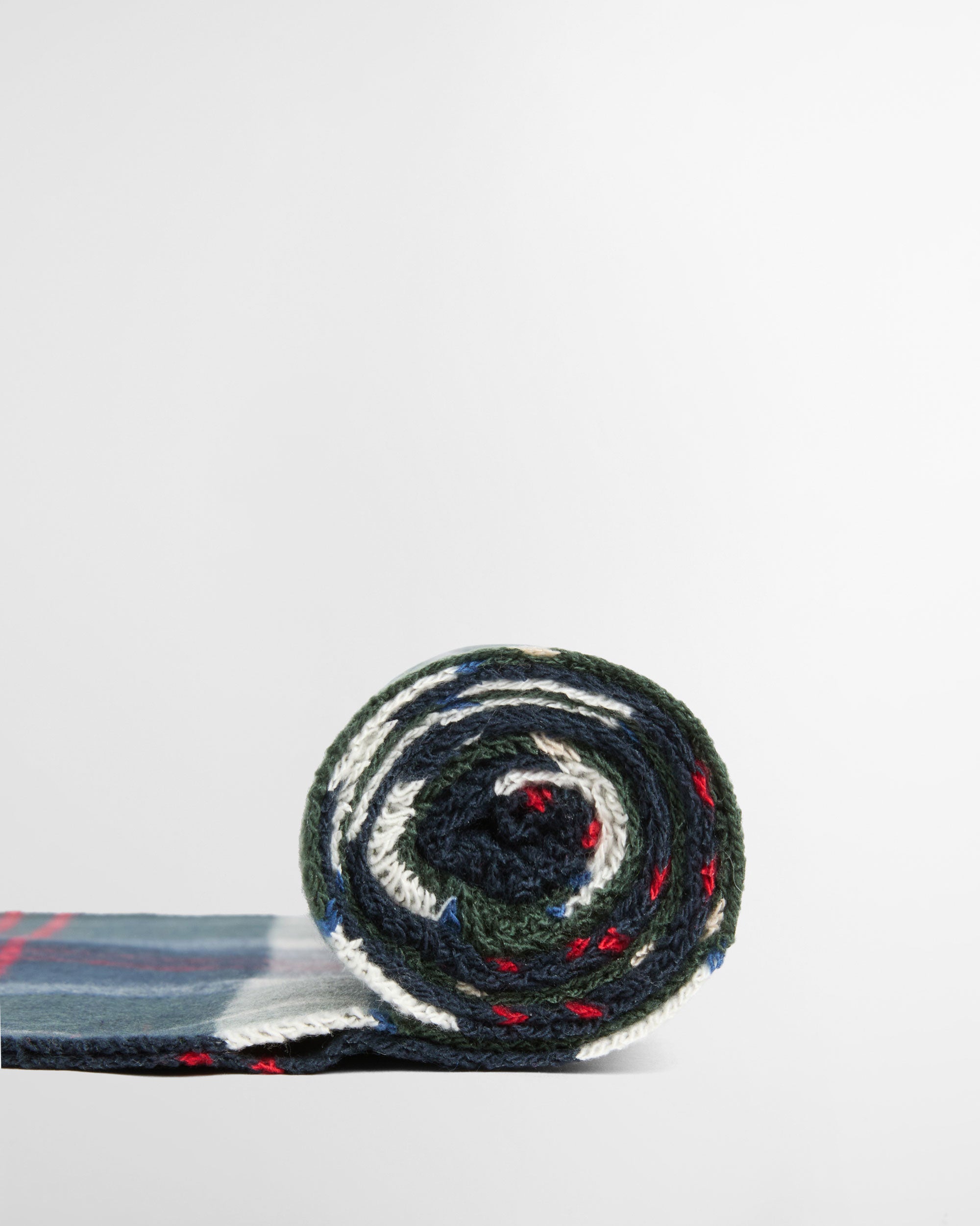 Galingale Tartan Scarf - Evergreen Tartan