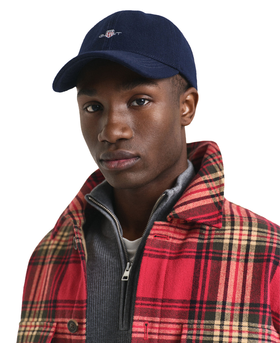 Shield Melton Cap - Classic Blue