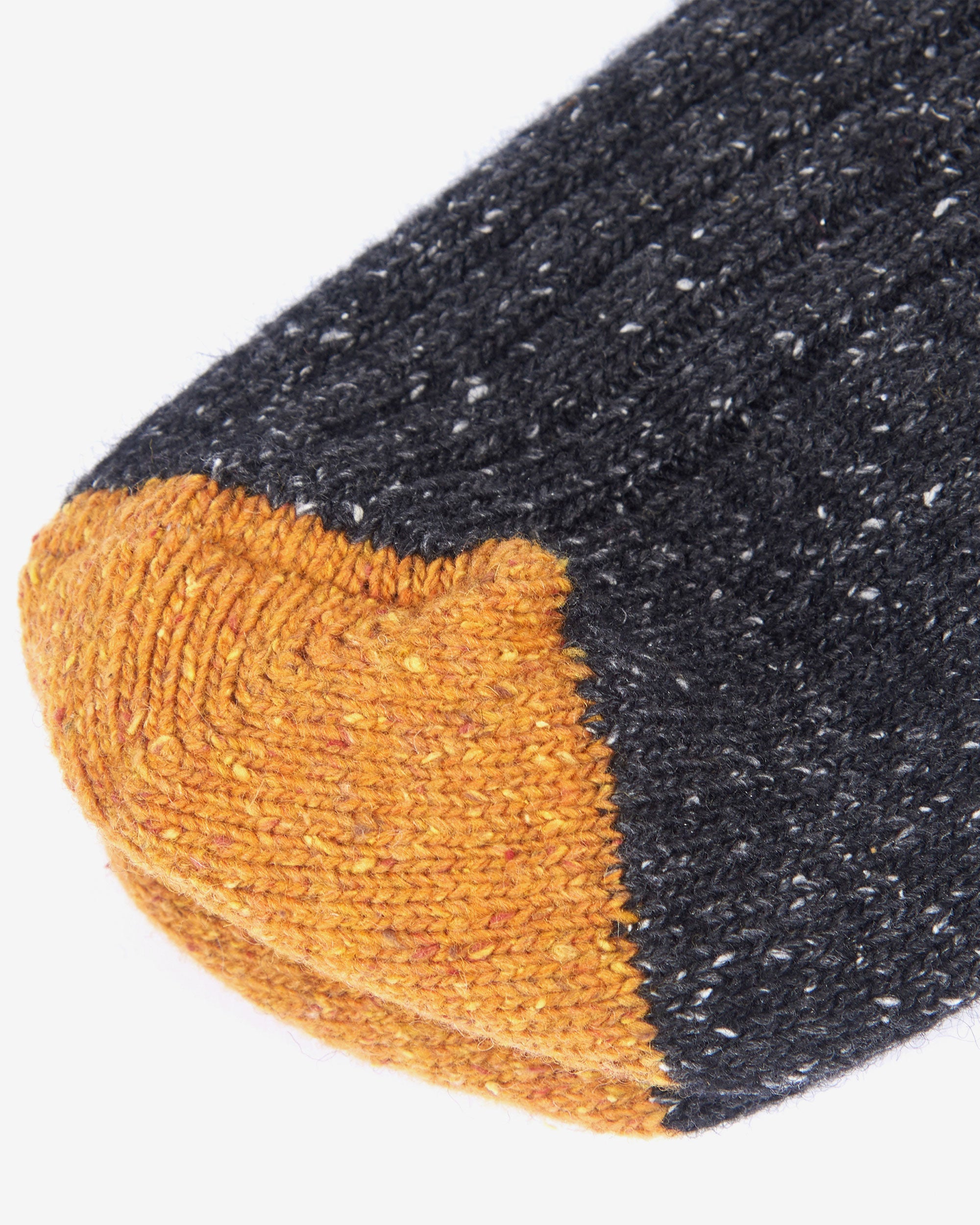 Houghton Socks - Charcoal/Ochre