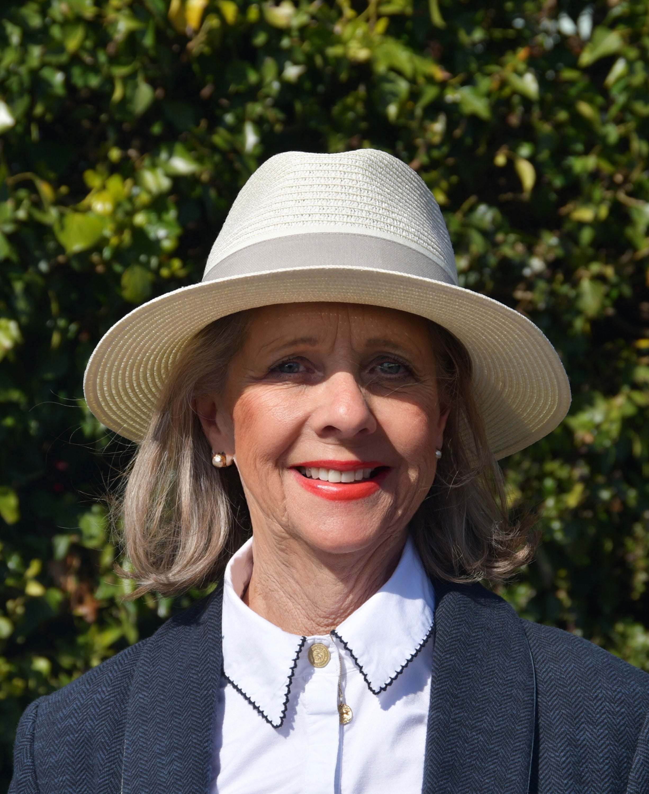 Orford Fedora - Cream/Pebble Ribbon