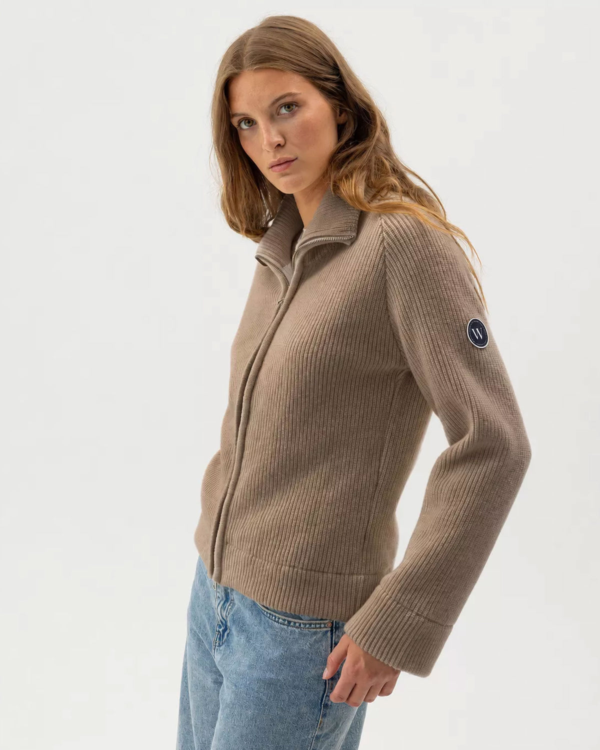 Essie Windproof Sweater - Khaki