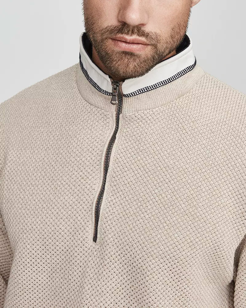Classic Windproof Sweater - Khaki