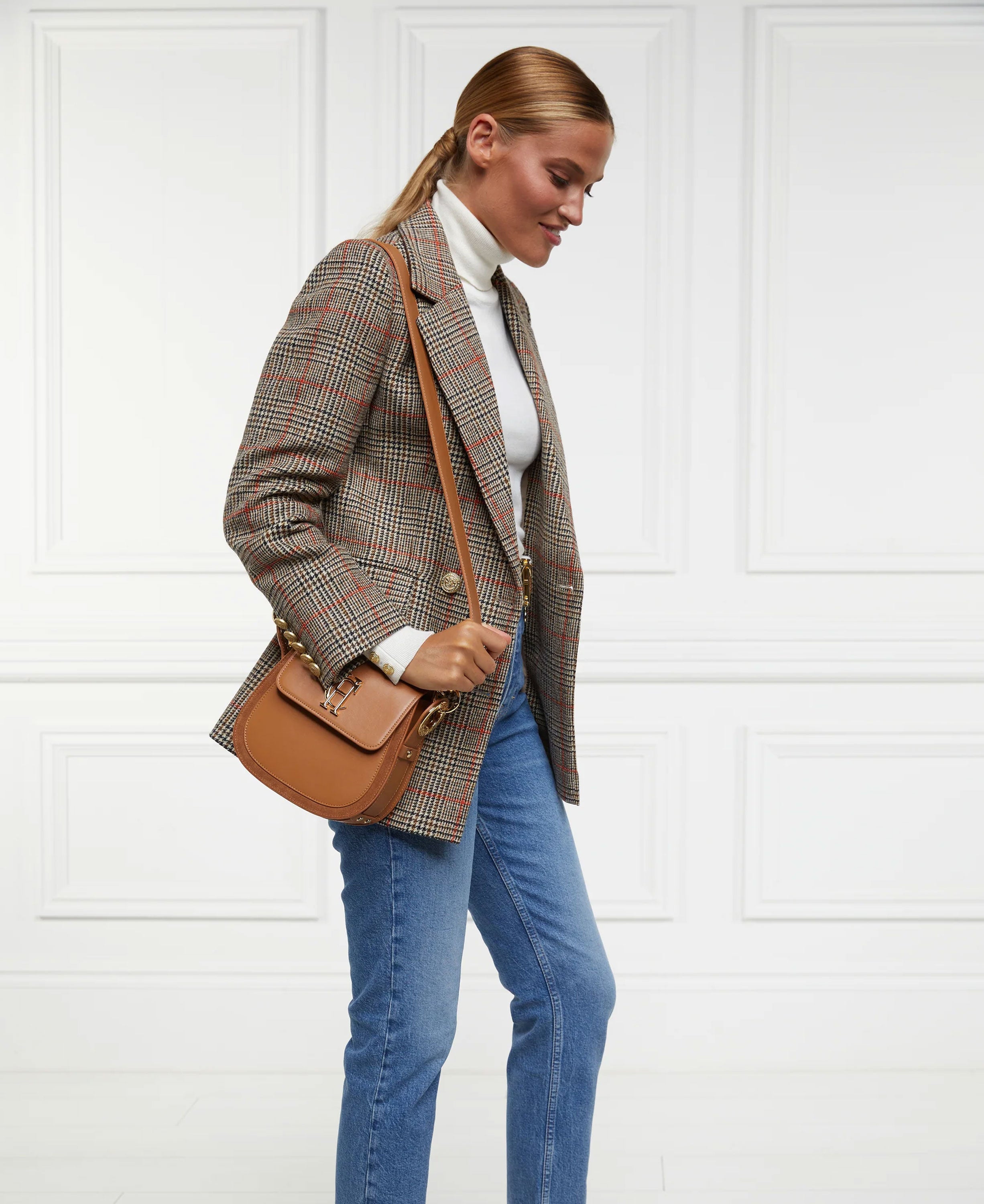 Chelsea Saddle Bag - Tan