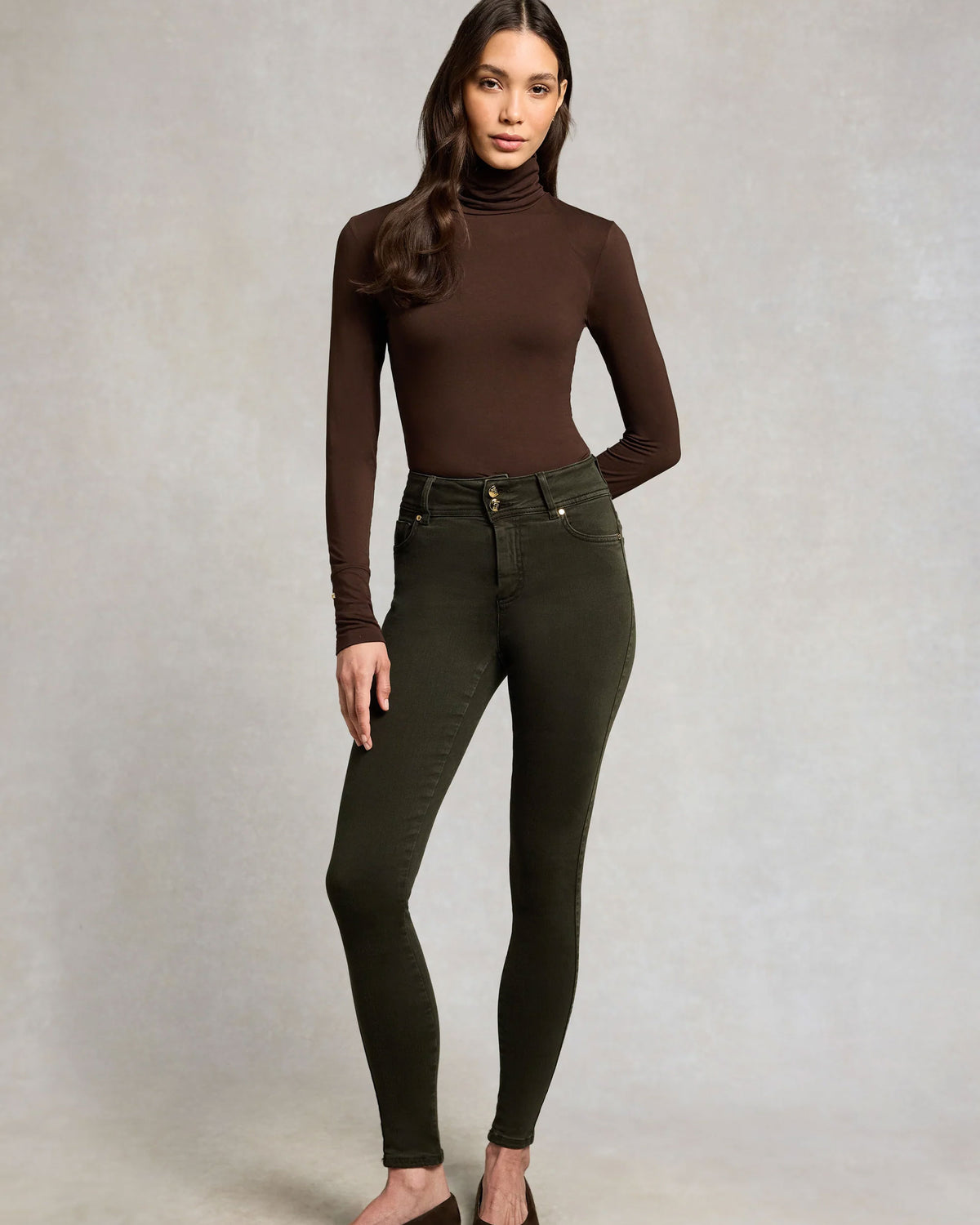 Contour Skinny Jean - Dark Pine
