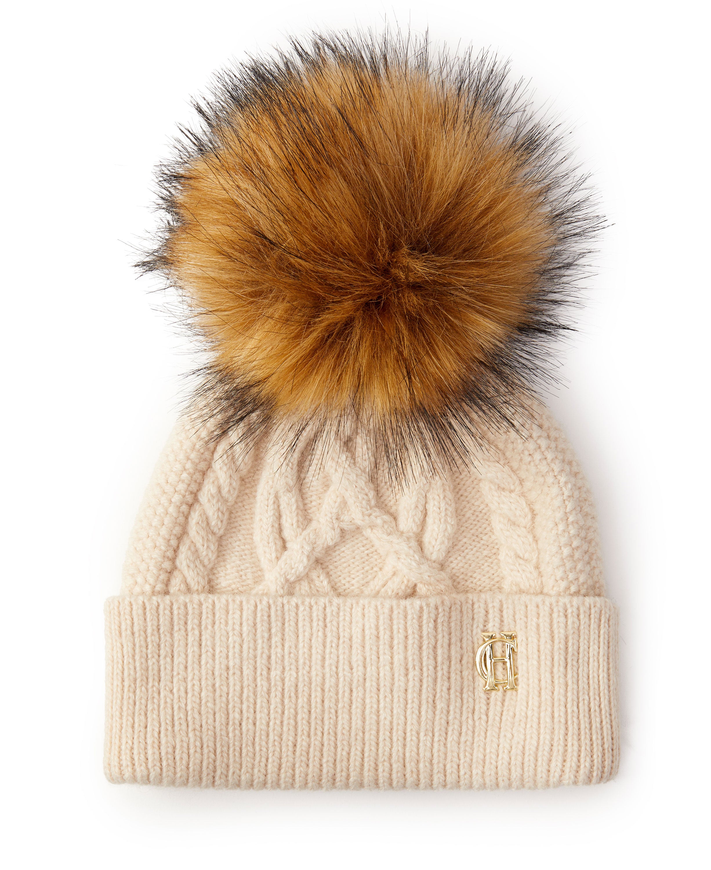 Cortina Bobble Hat - Oatmeal