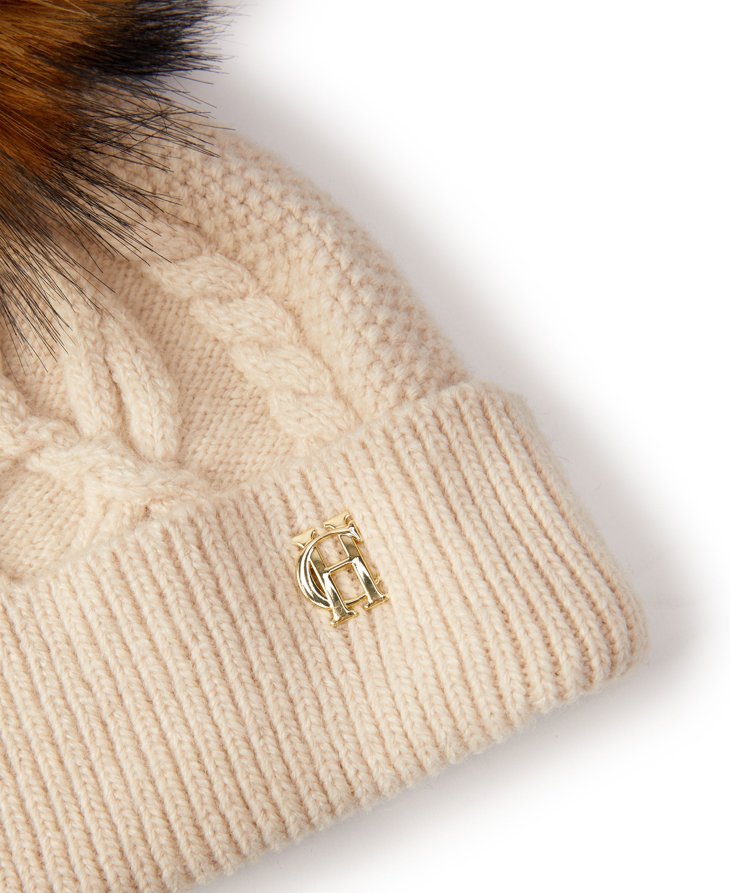 Cortina Bobble Hat - Oatmeal