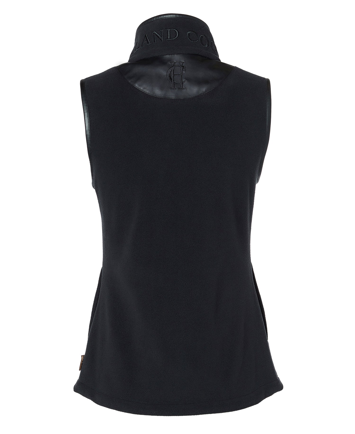 Country Fleece Gilet - Black