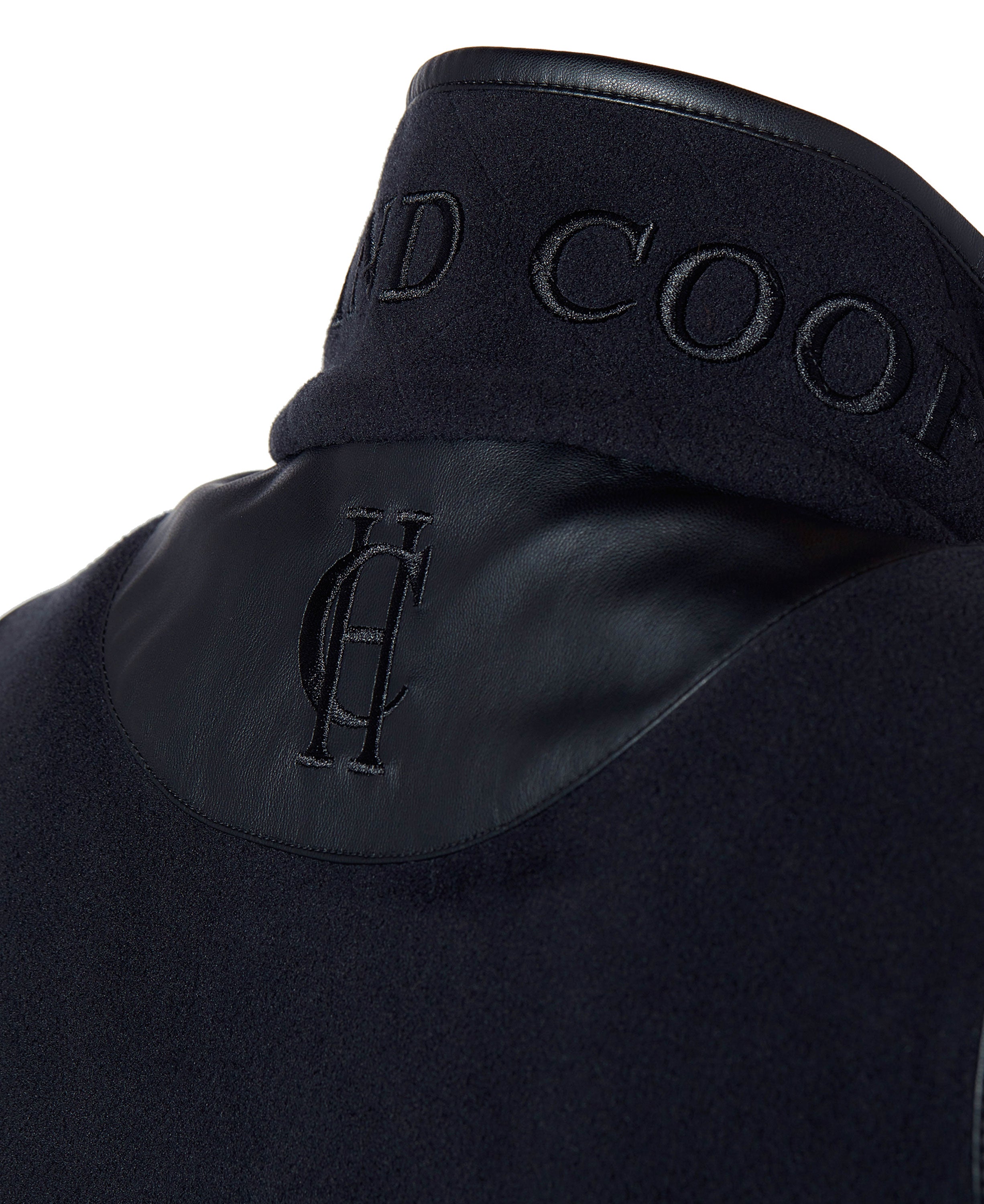 Country Fleece Gilet - Black