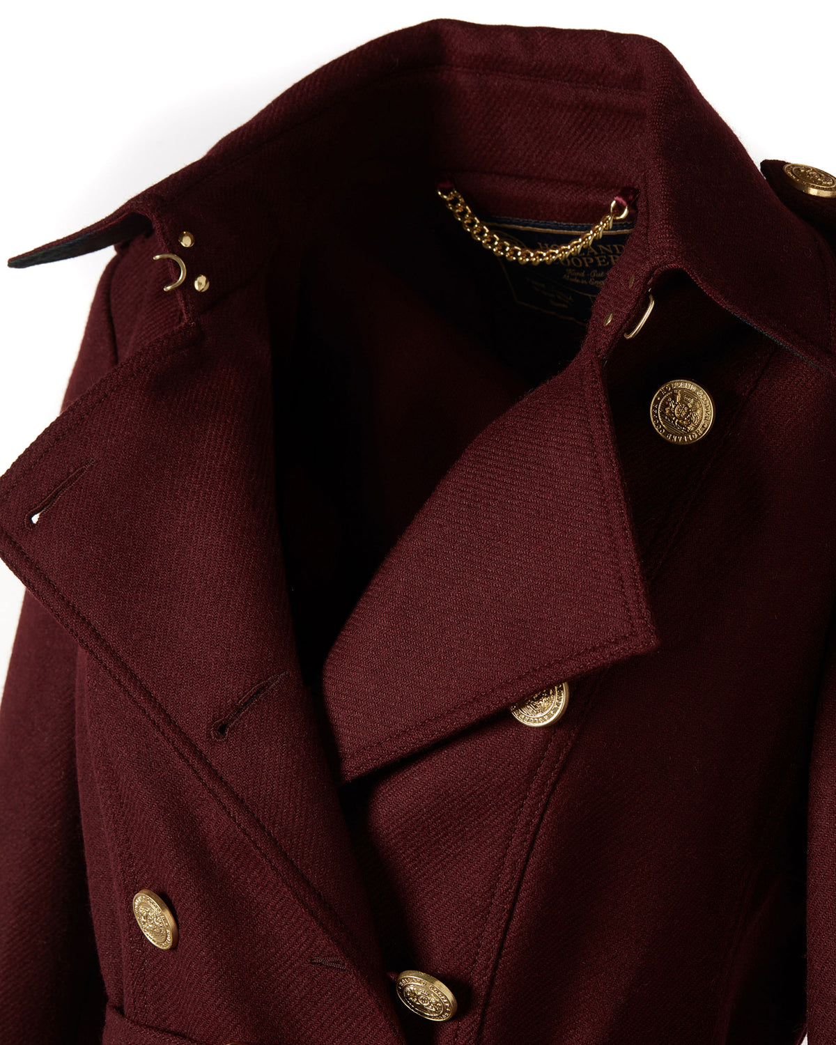 Full Length Marlborough Trench Coat - Mulberry