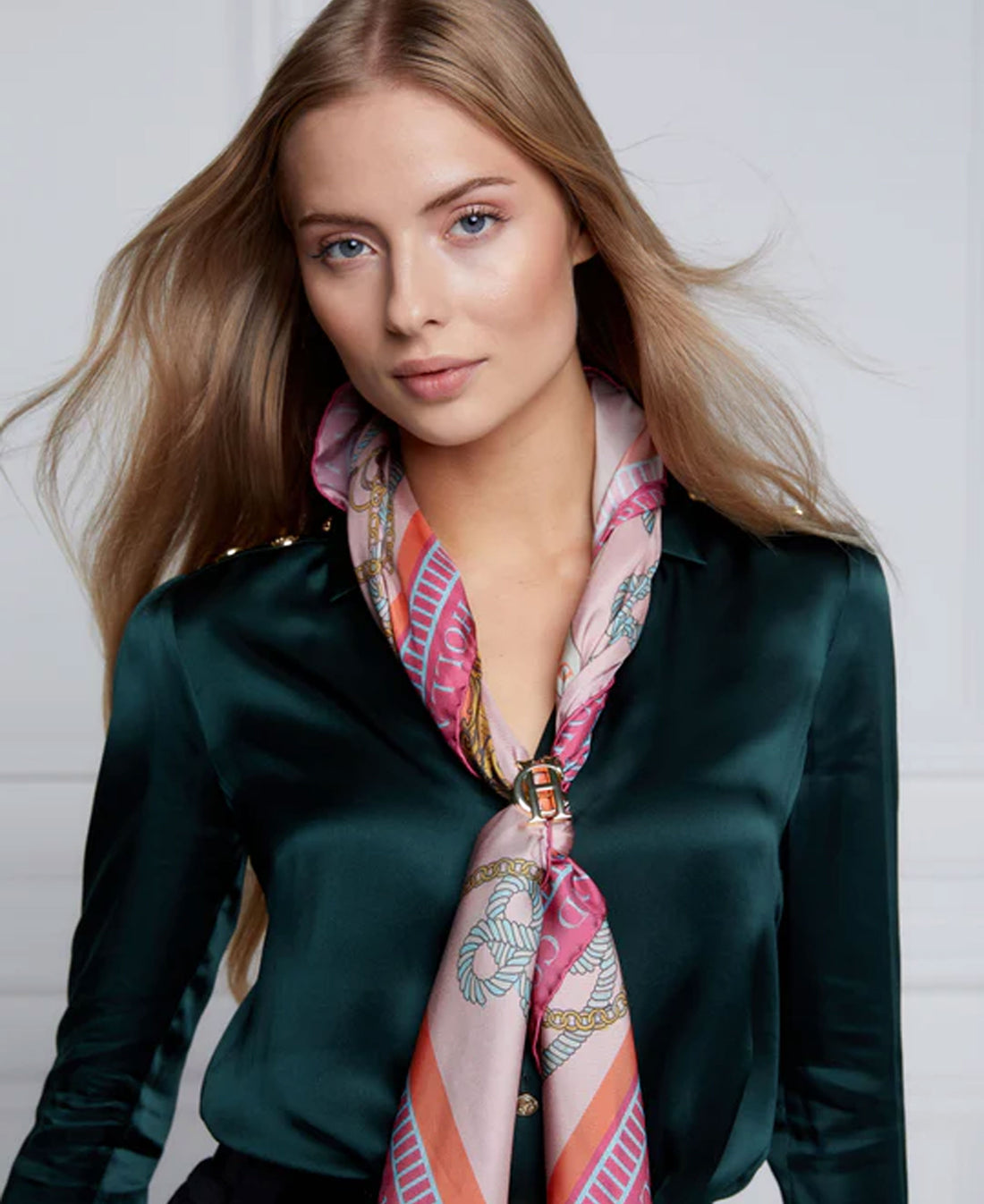 HC Scarf Ring - Gold