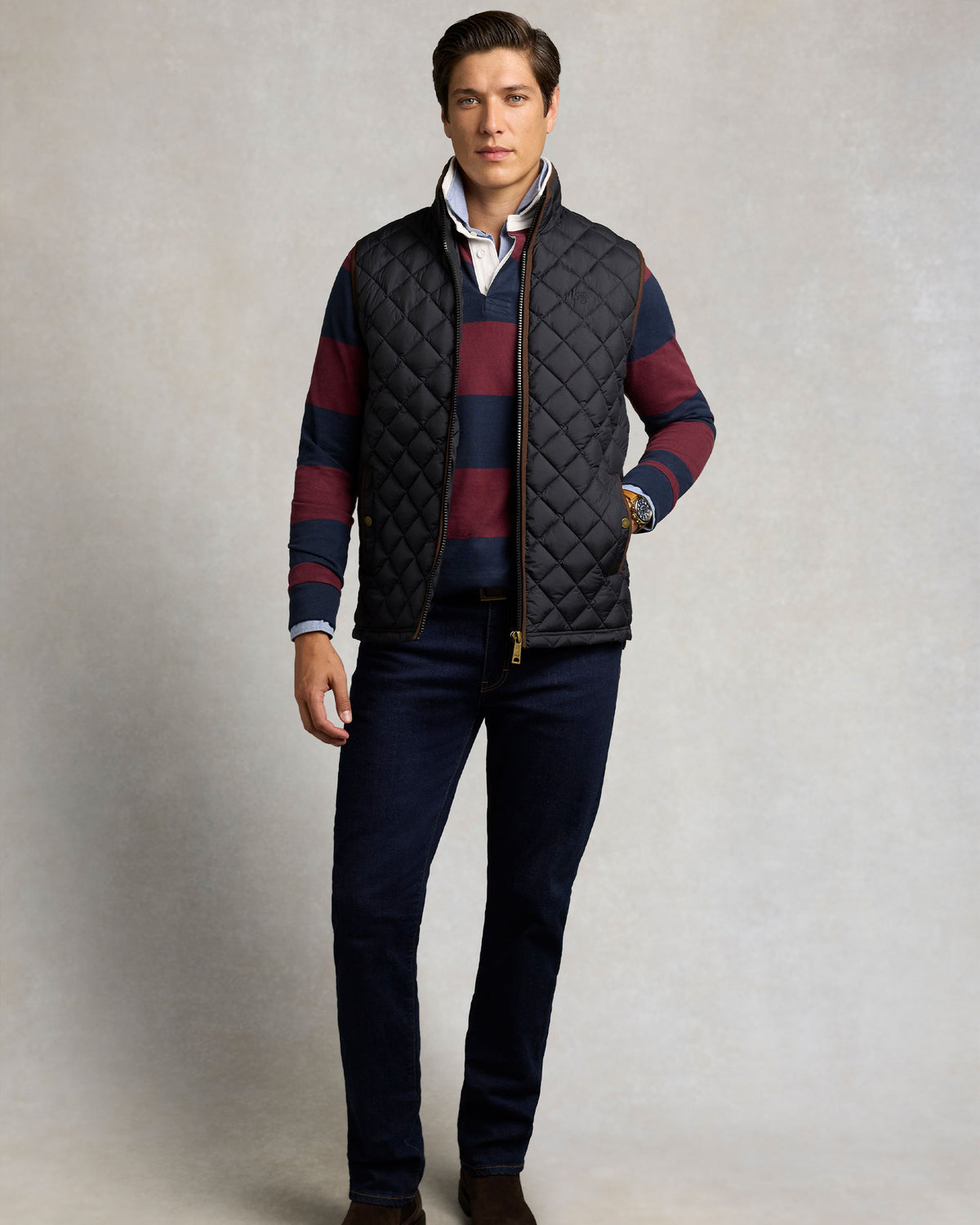 Long Sleeve Rugby Shirt (Men&