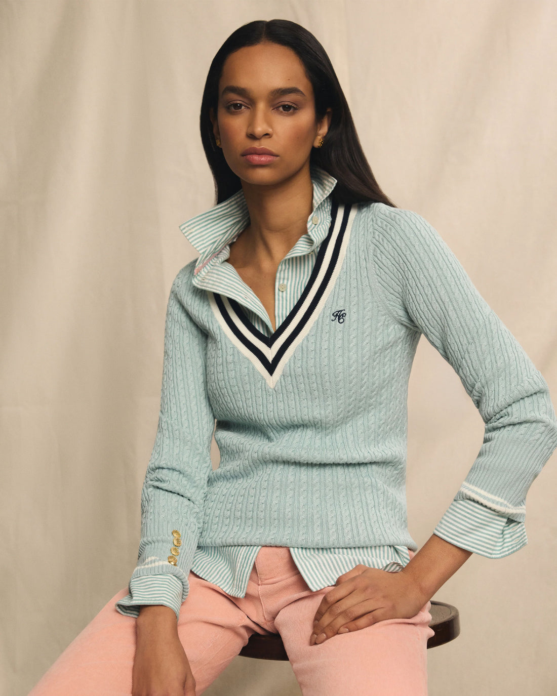 Lucy Knit - Aqua