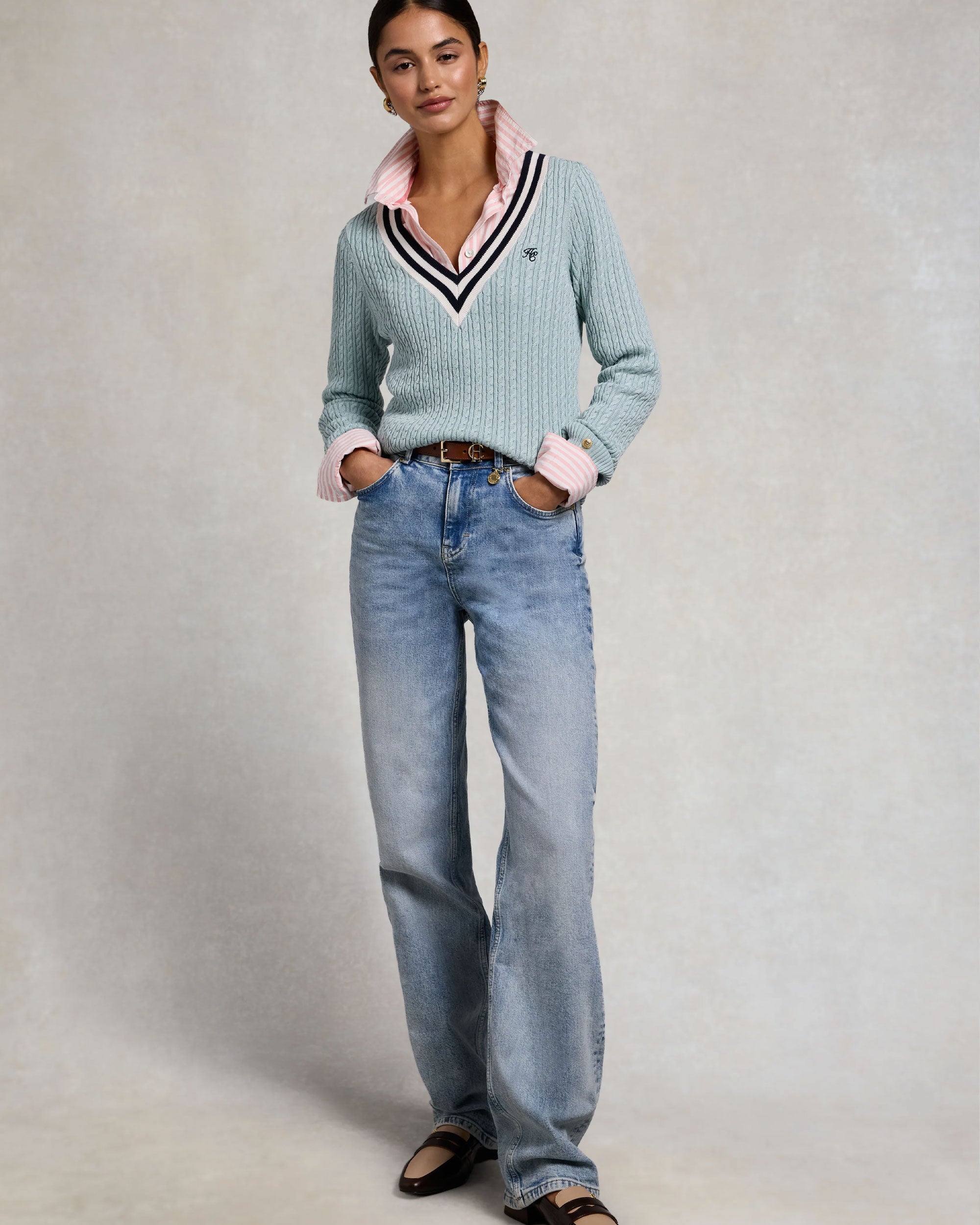 Lucy Knit - Aqua