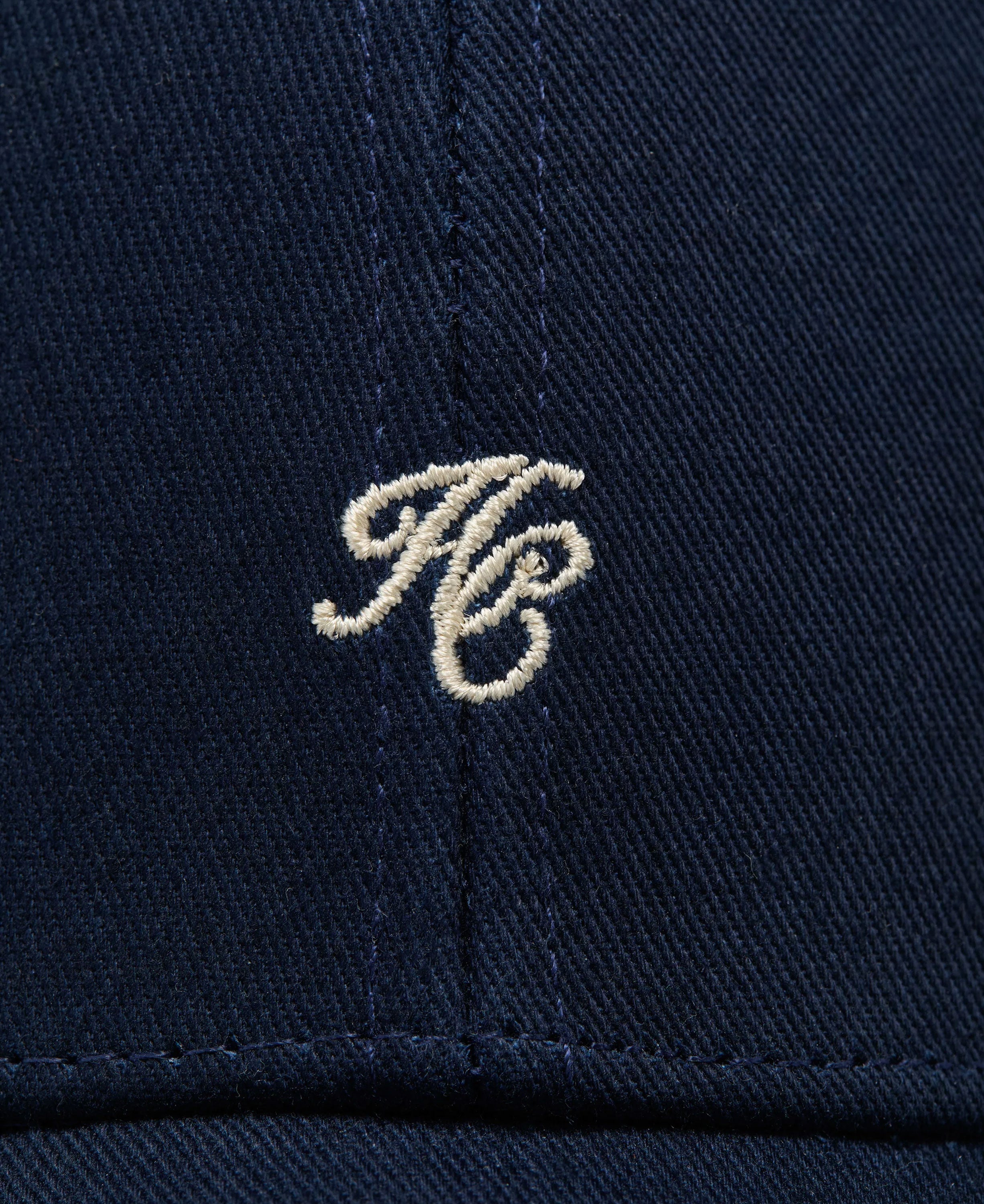 Monogram Cap - Ink Navy