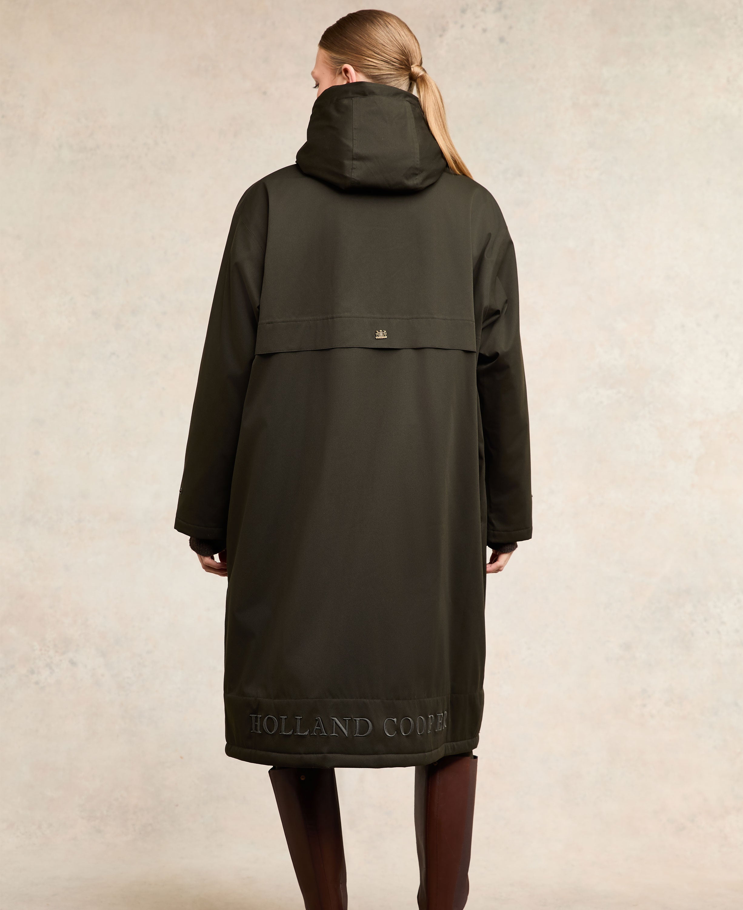 One-Size Waterproof Coat - Khaki