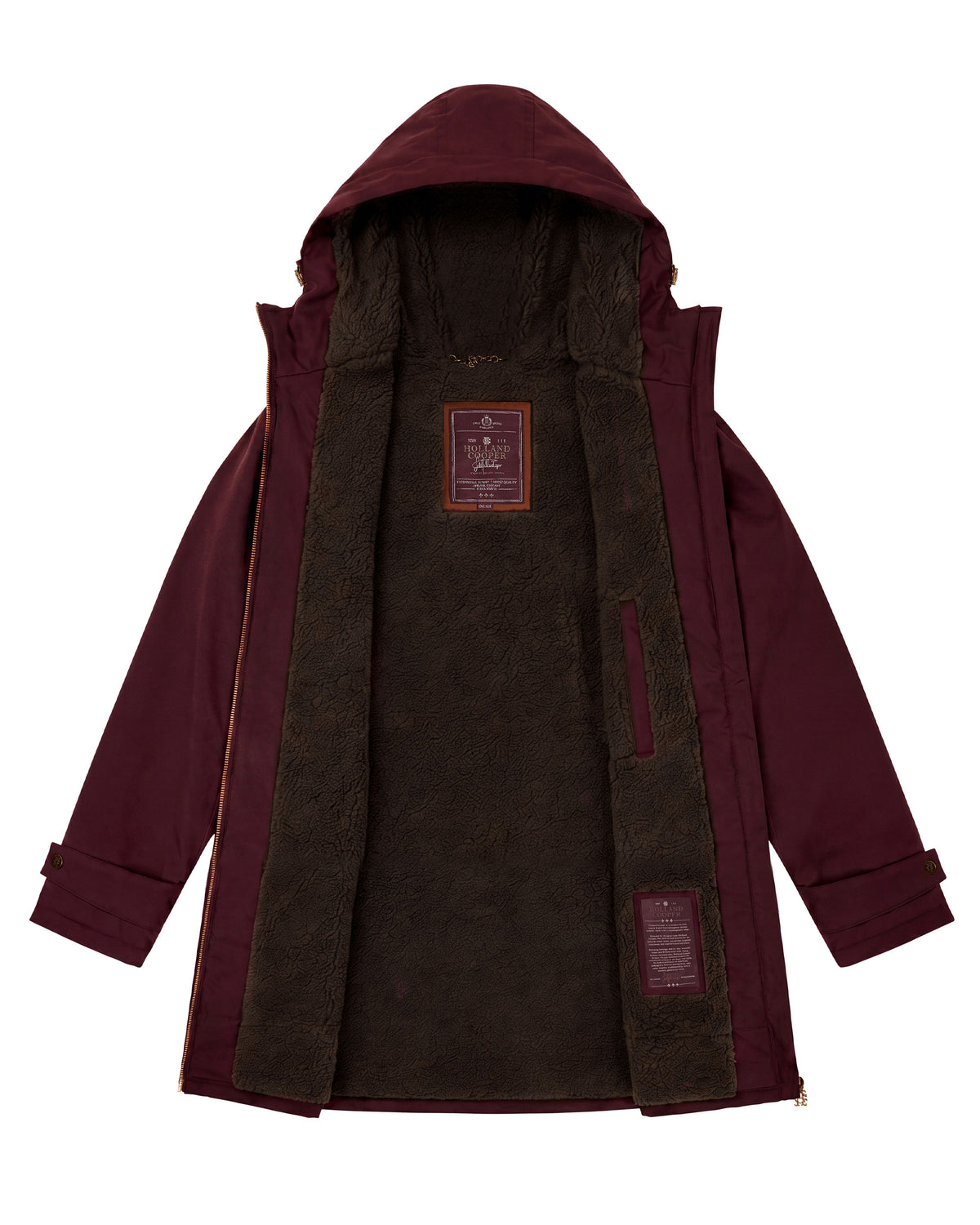One-Size Waterproof Jacket - Mulberry