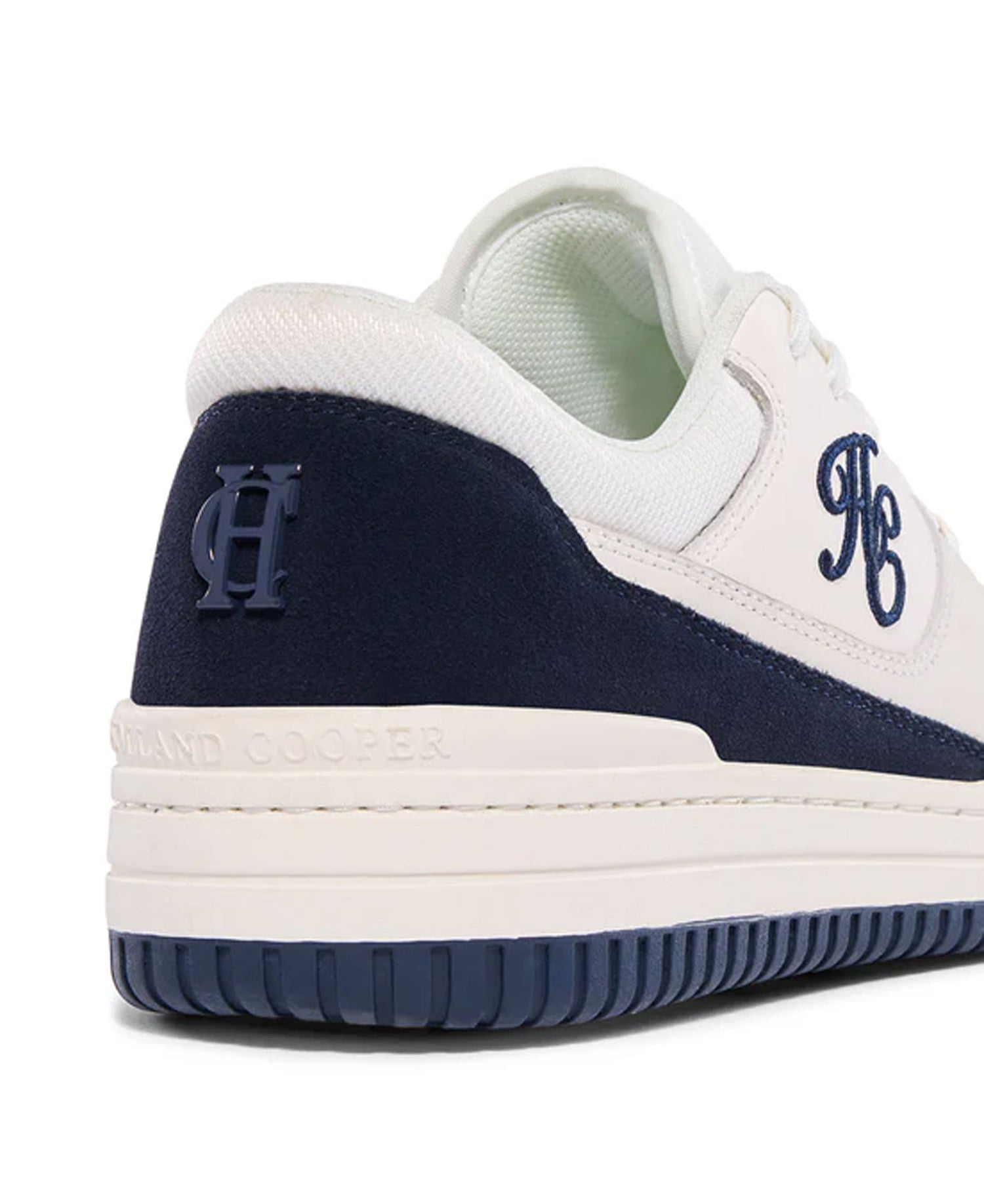 Retro Trainer - White/Navy
