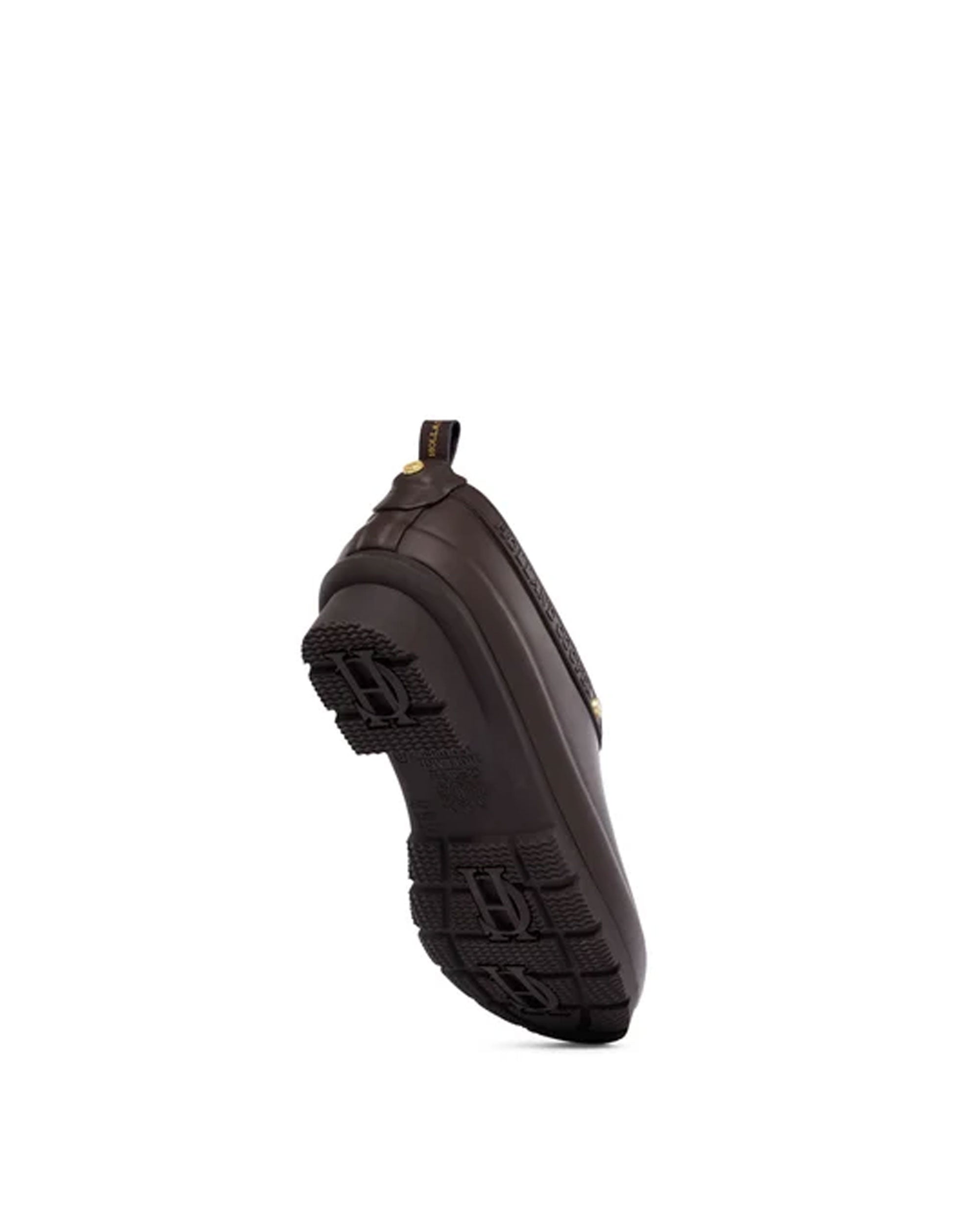 Sherpa Lined Gardening Loafer - Chocolate Matte Gold