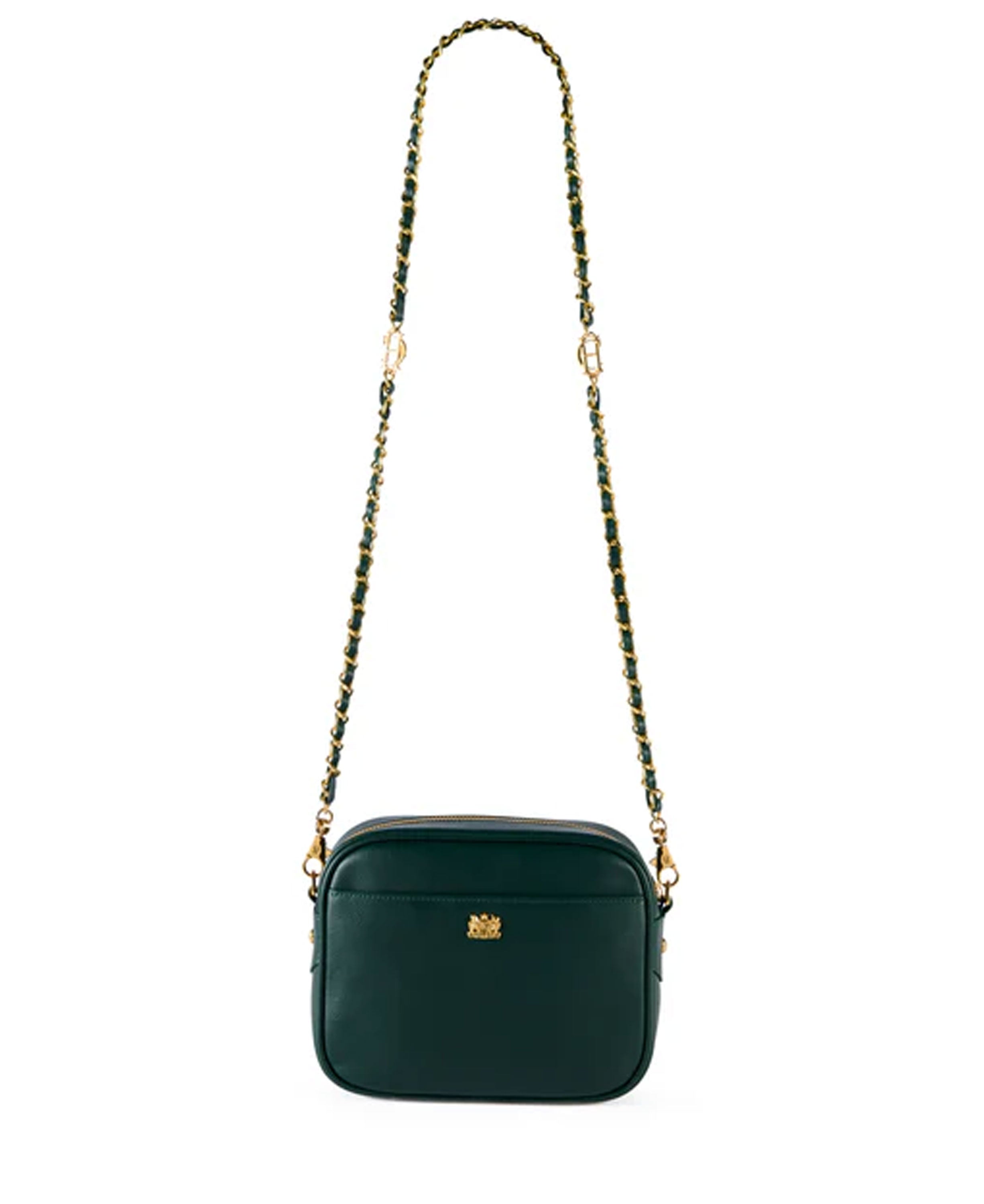 Soho Camera Bag - Emerald Leather