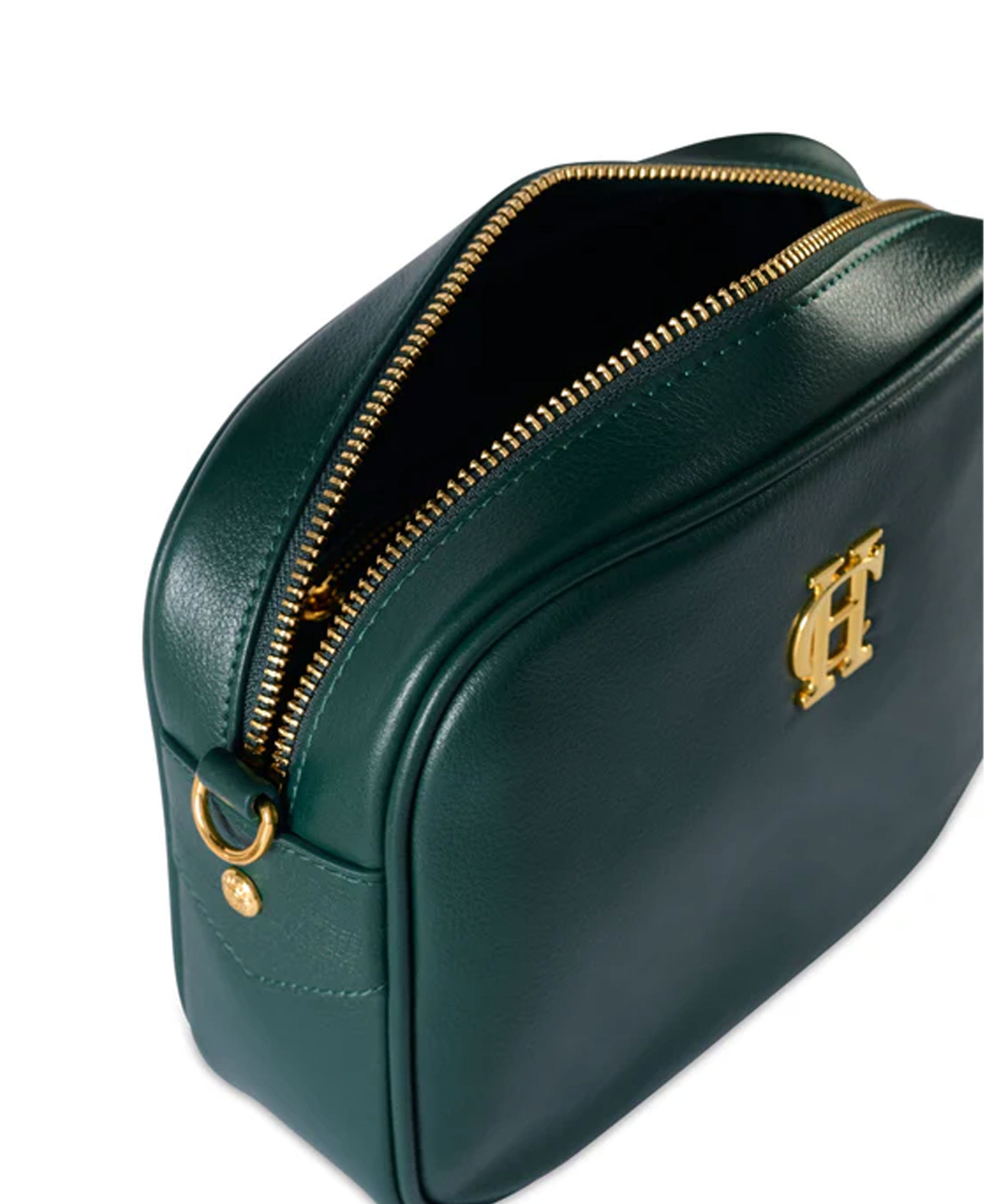 Soho Camera Bag - Emerald Leather