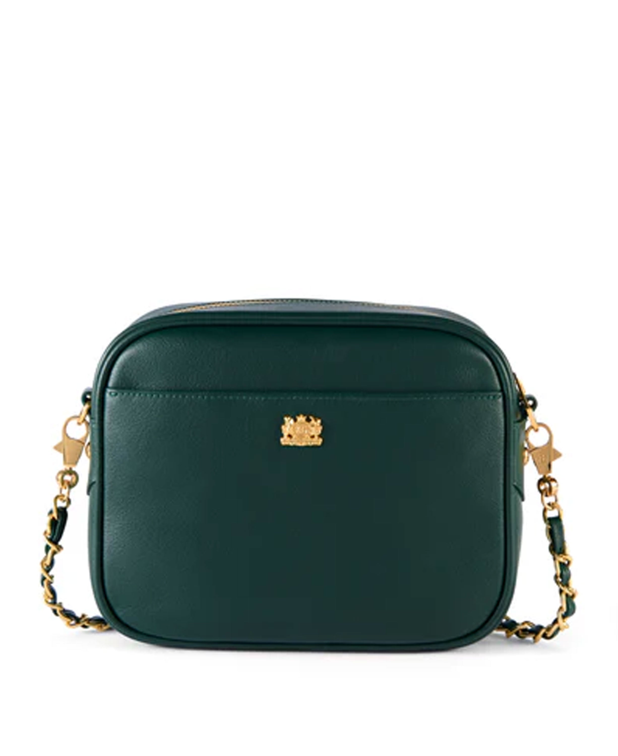 Soho Camera Bag - Emerald Leather