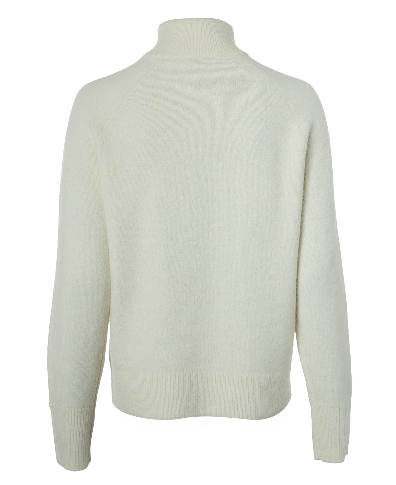 Tori Half Zip Knit - Natural