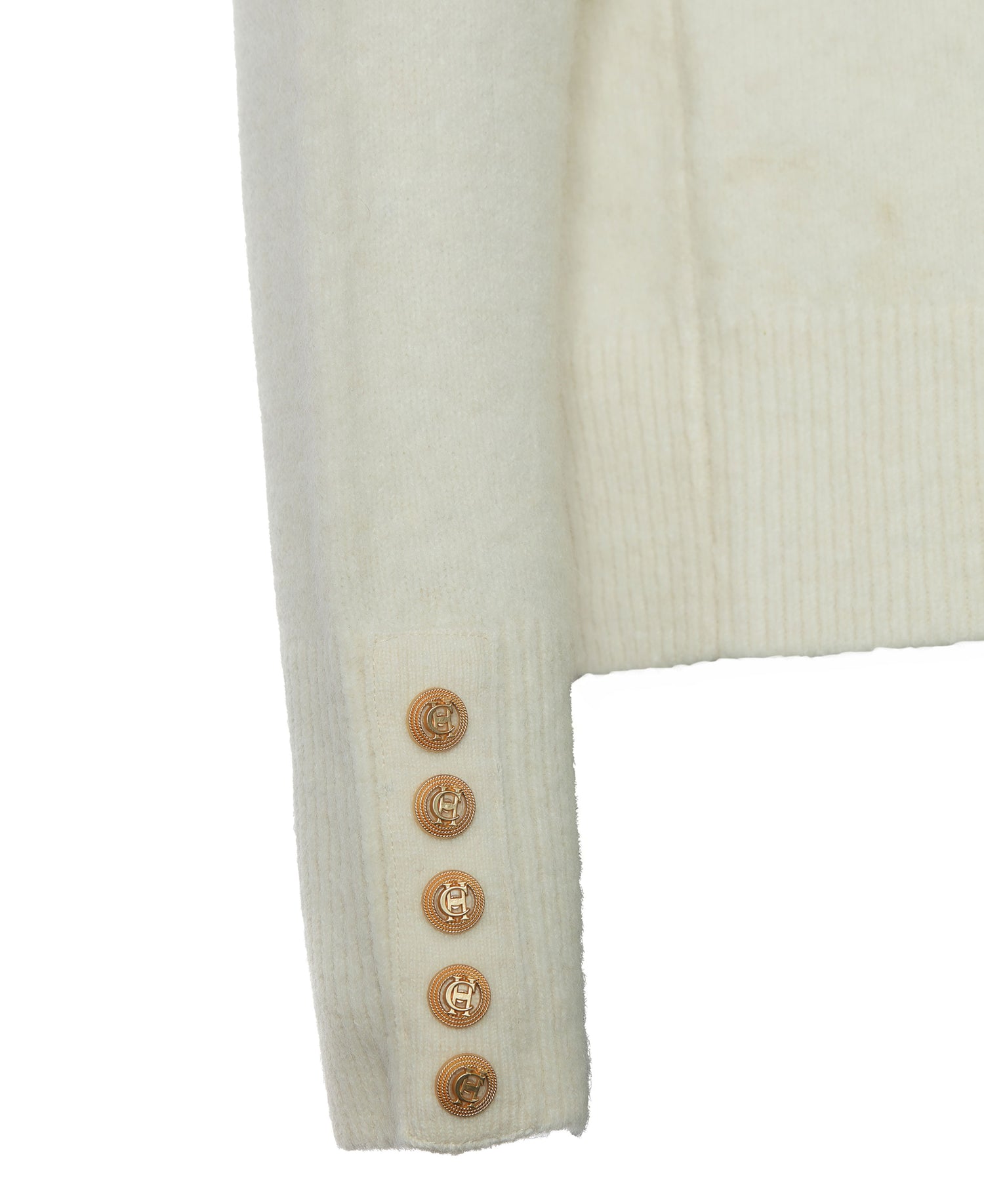 Tori Half Zip Knit - Natural