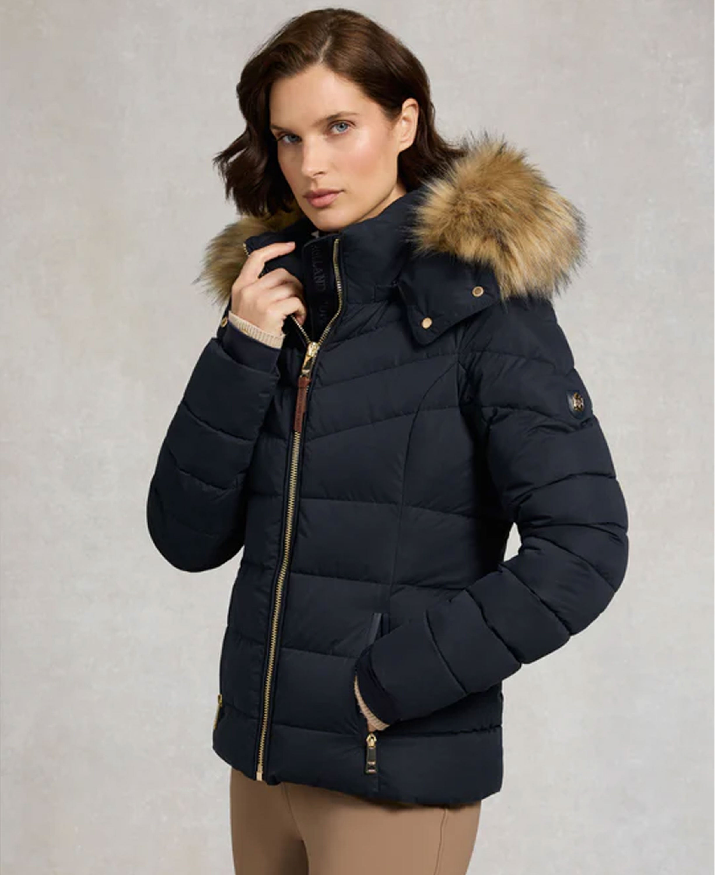 Whistler Puffer Jacket - Ink Navy Natural