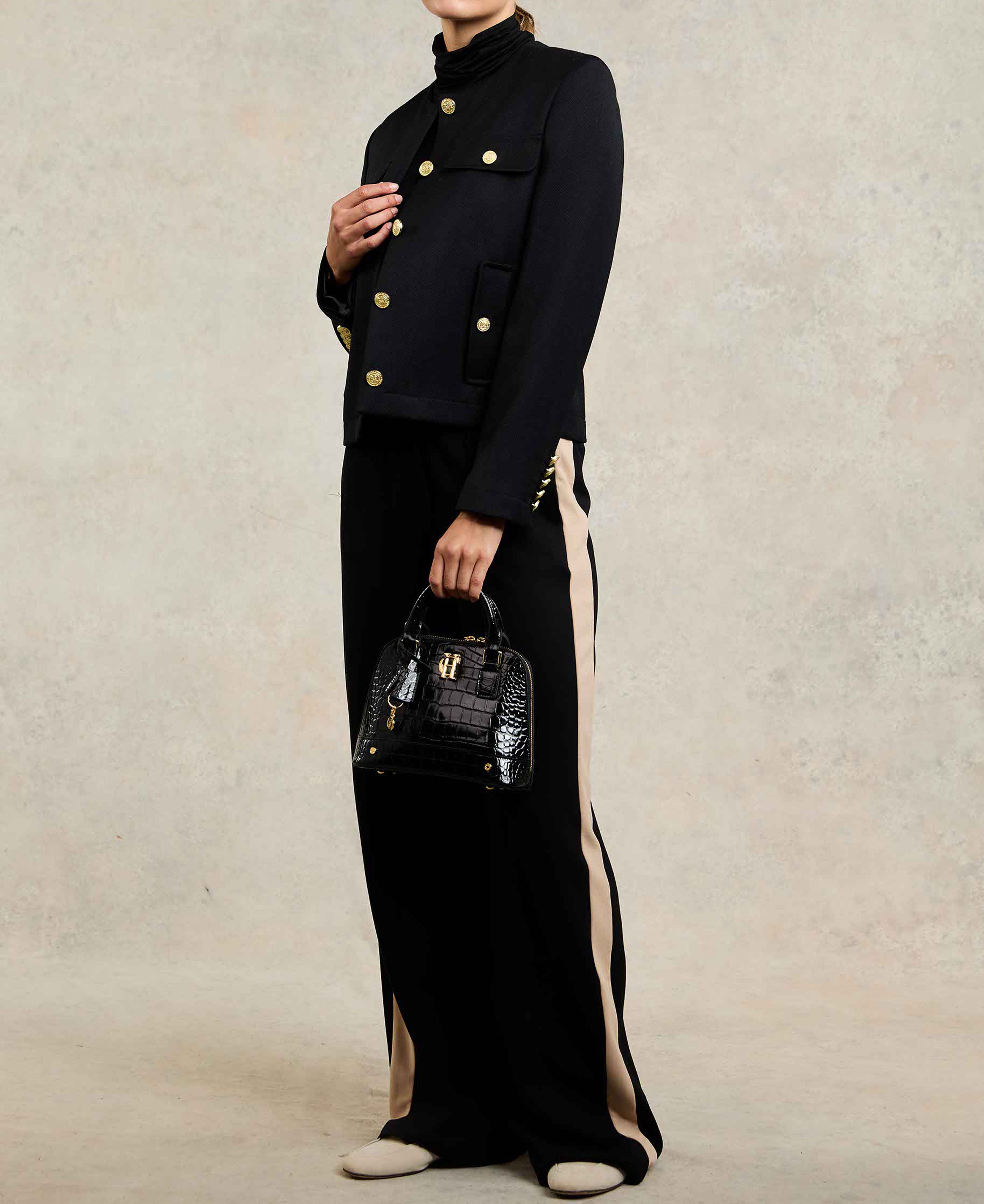 Wide Leg Pant - Black