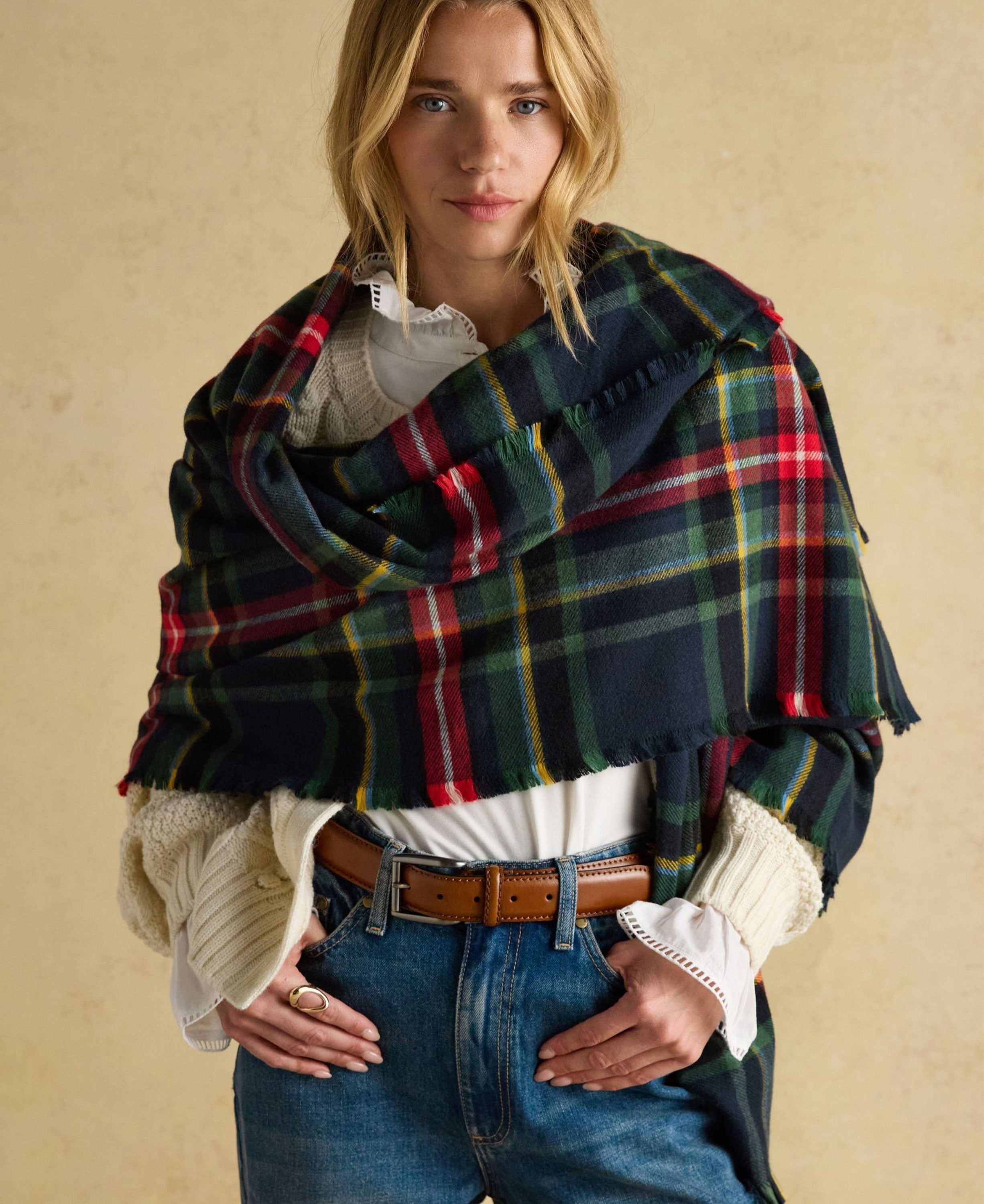 Bracewell Scarf - Navy