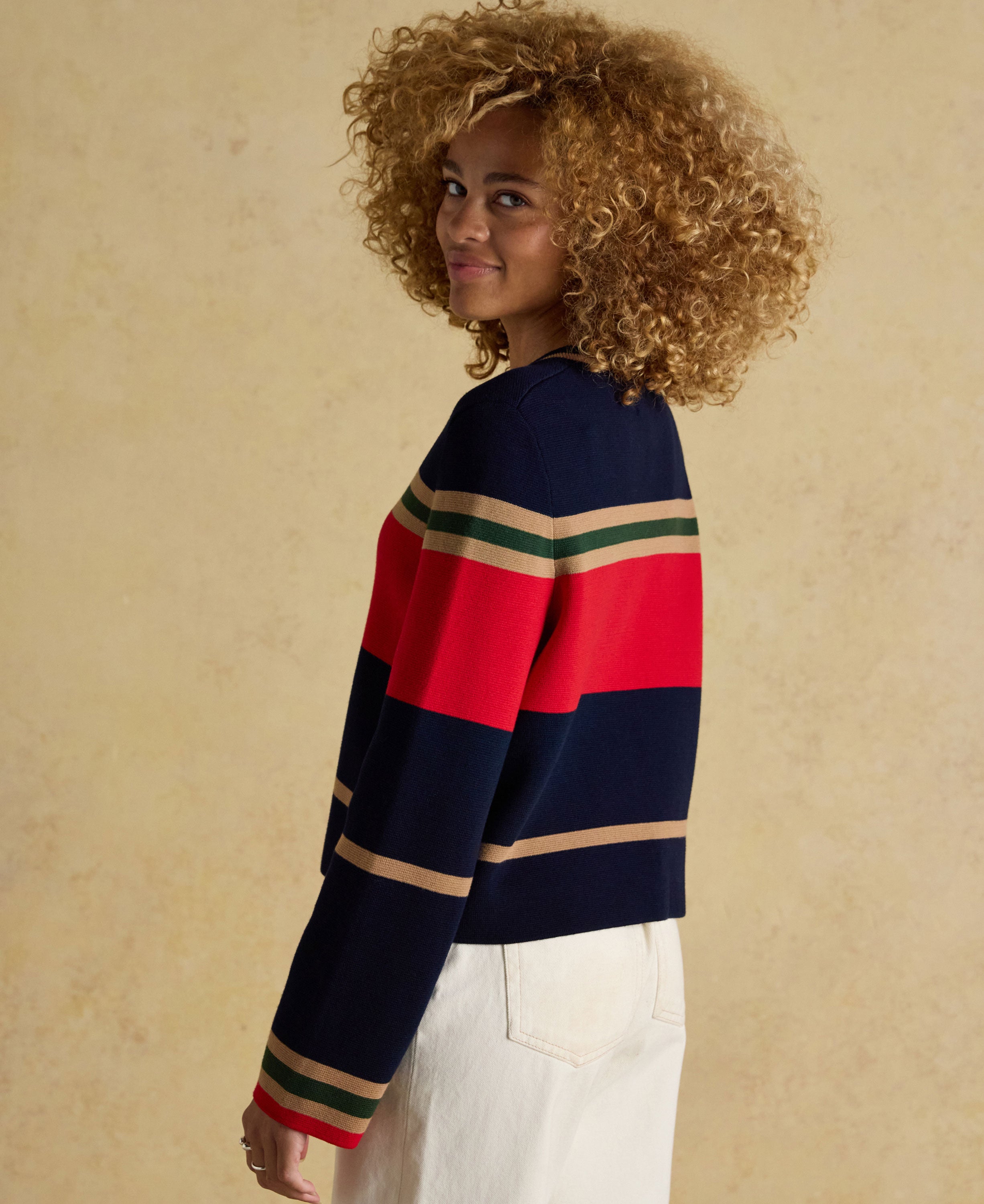 Constance Striped Cardigan - Multi