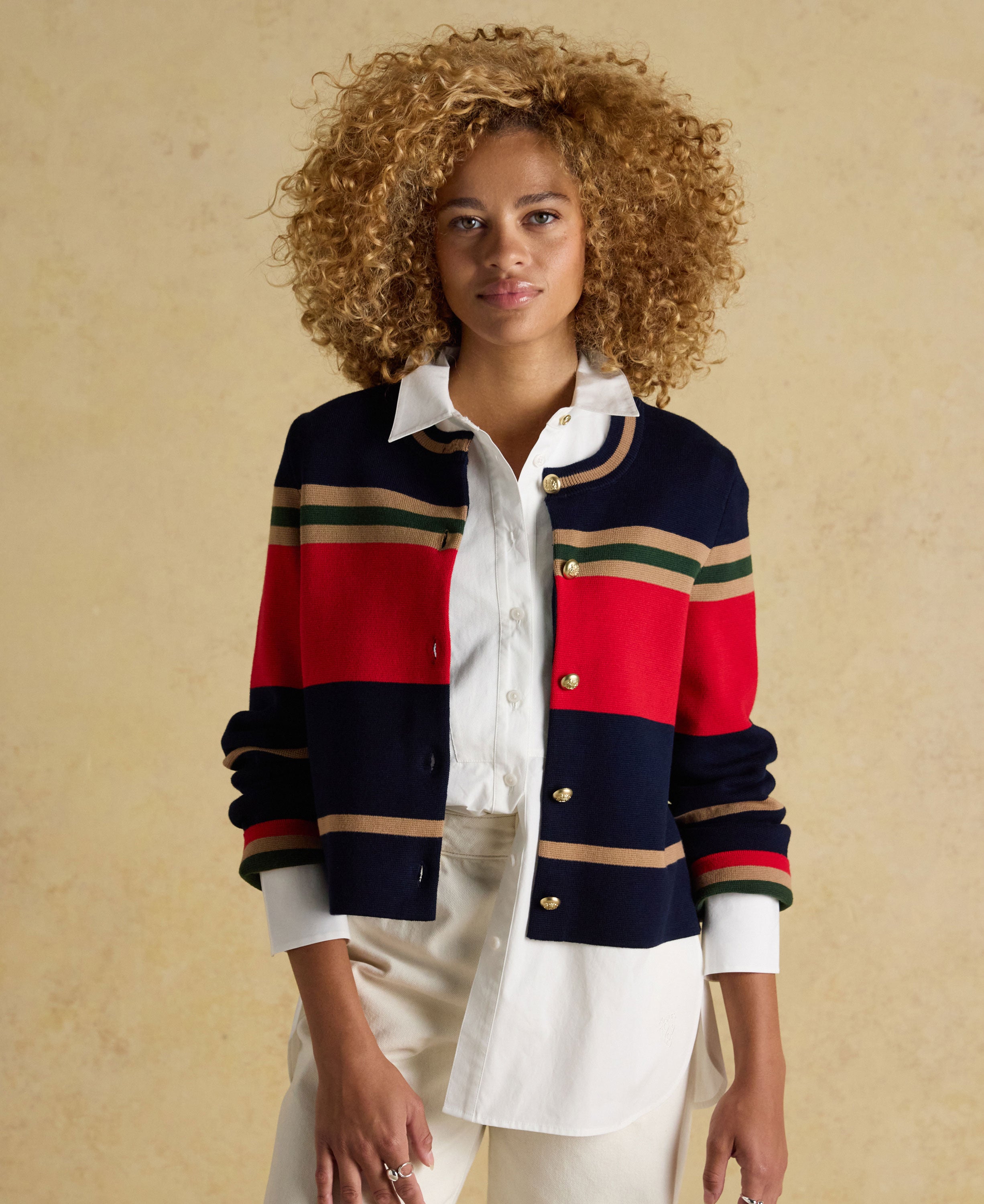 Constance Striped Cardigan - Multi