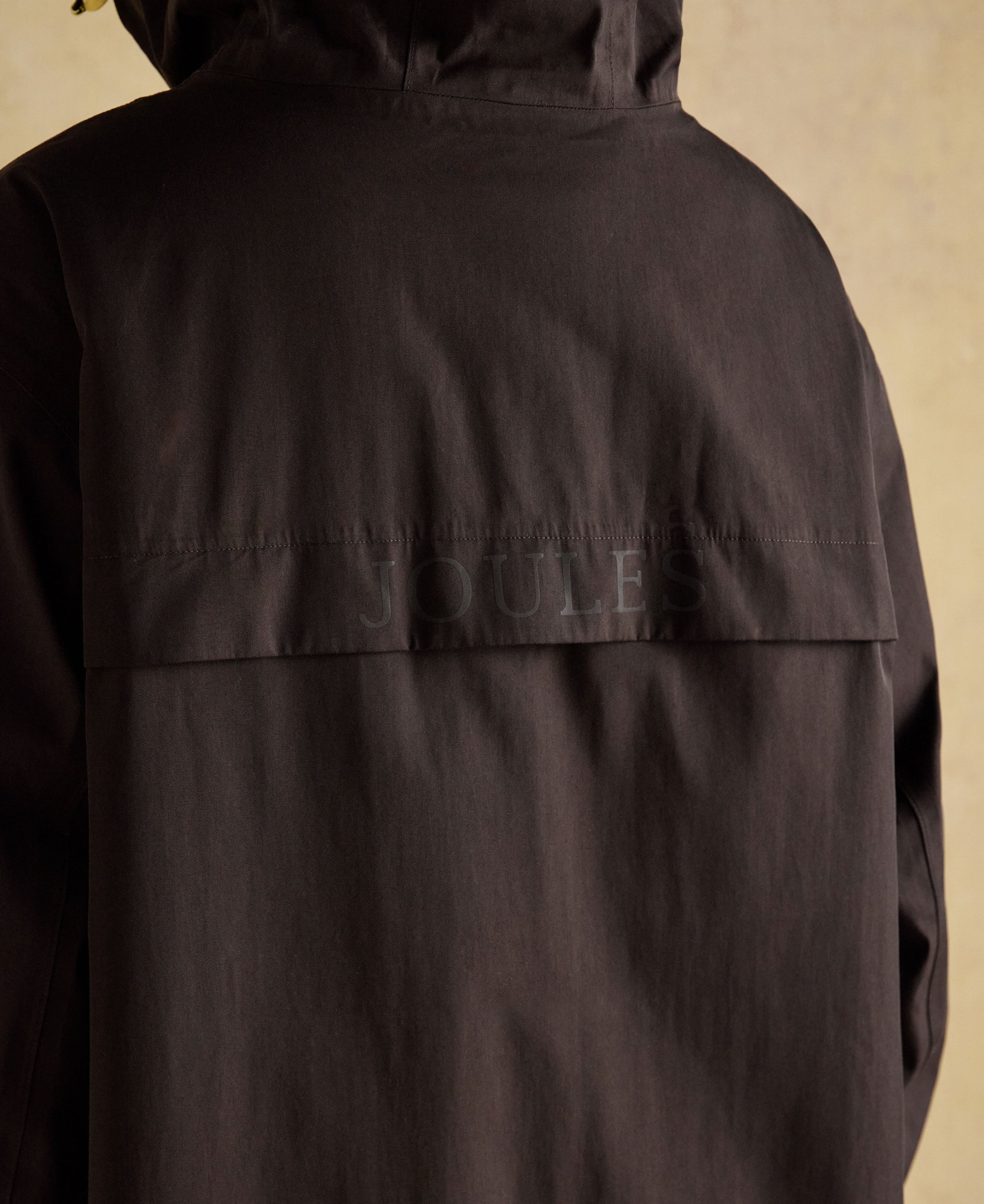 Coverall Oversized Fleece Lined Waterproof Coat - Chocolate